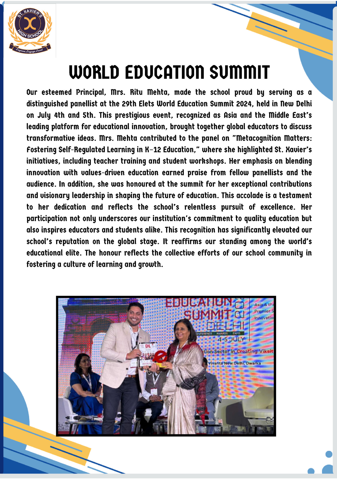 WORLD EDUCATION SUMMIT