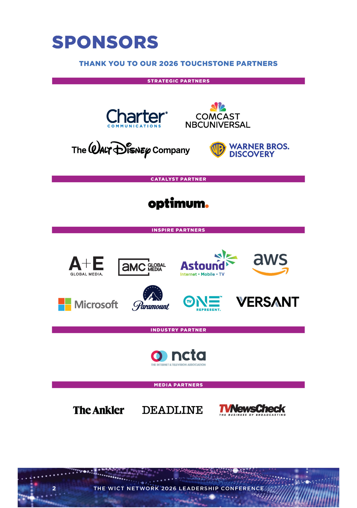 SPONSORS SPONSORS