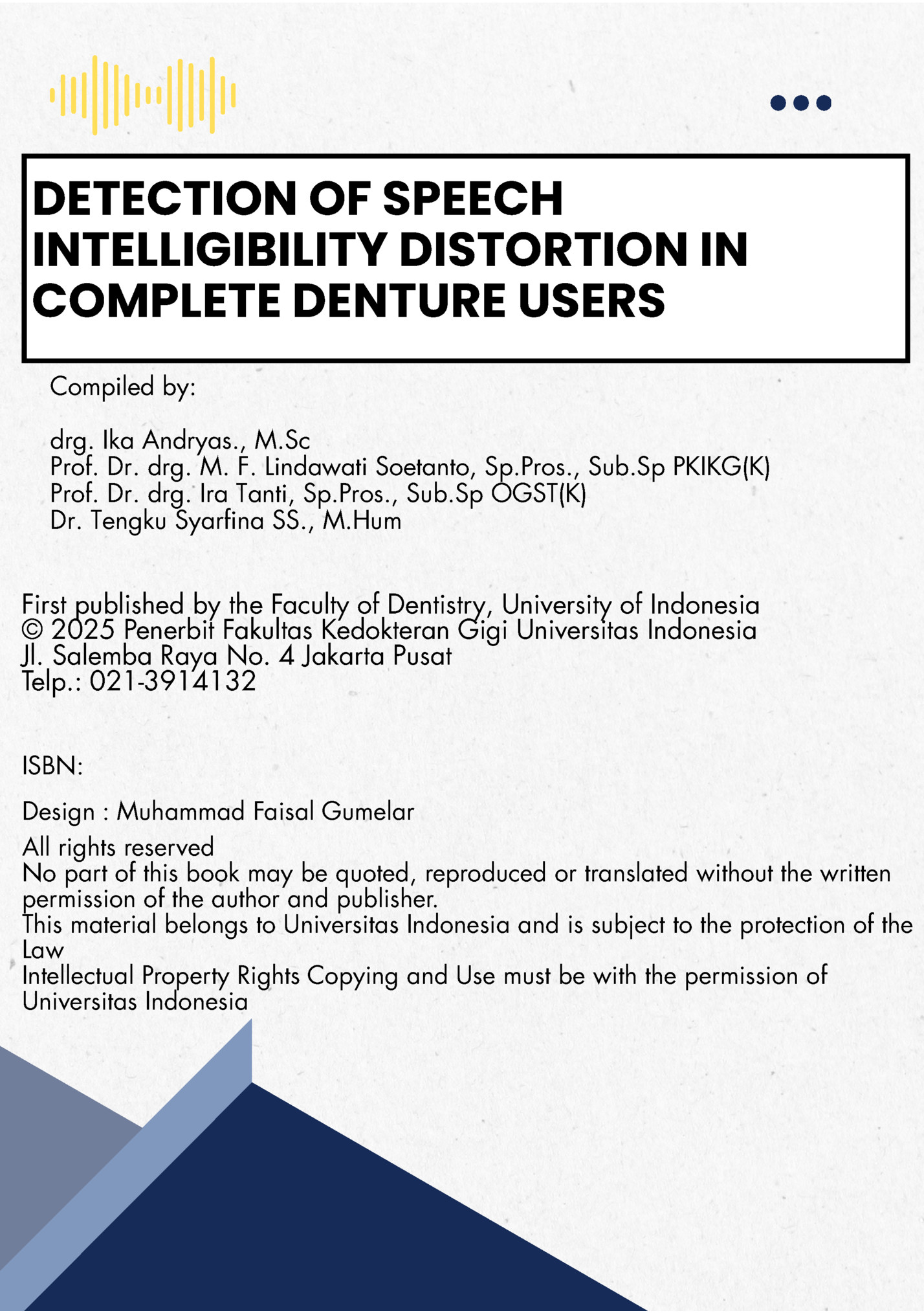 DETECTION OF SPEECH DETECTION OF SPEECH