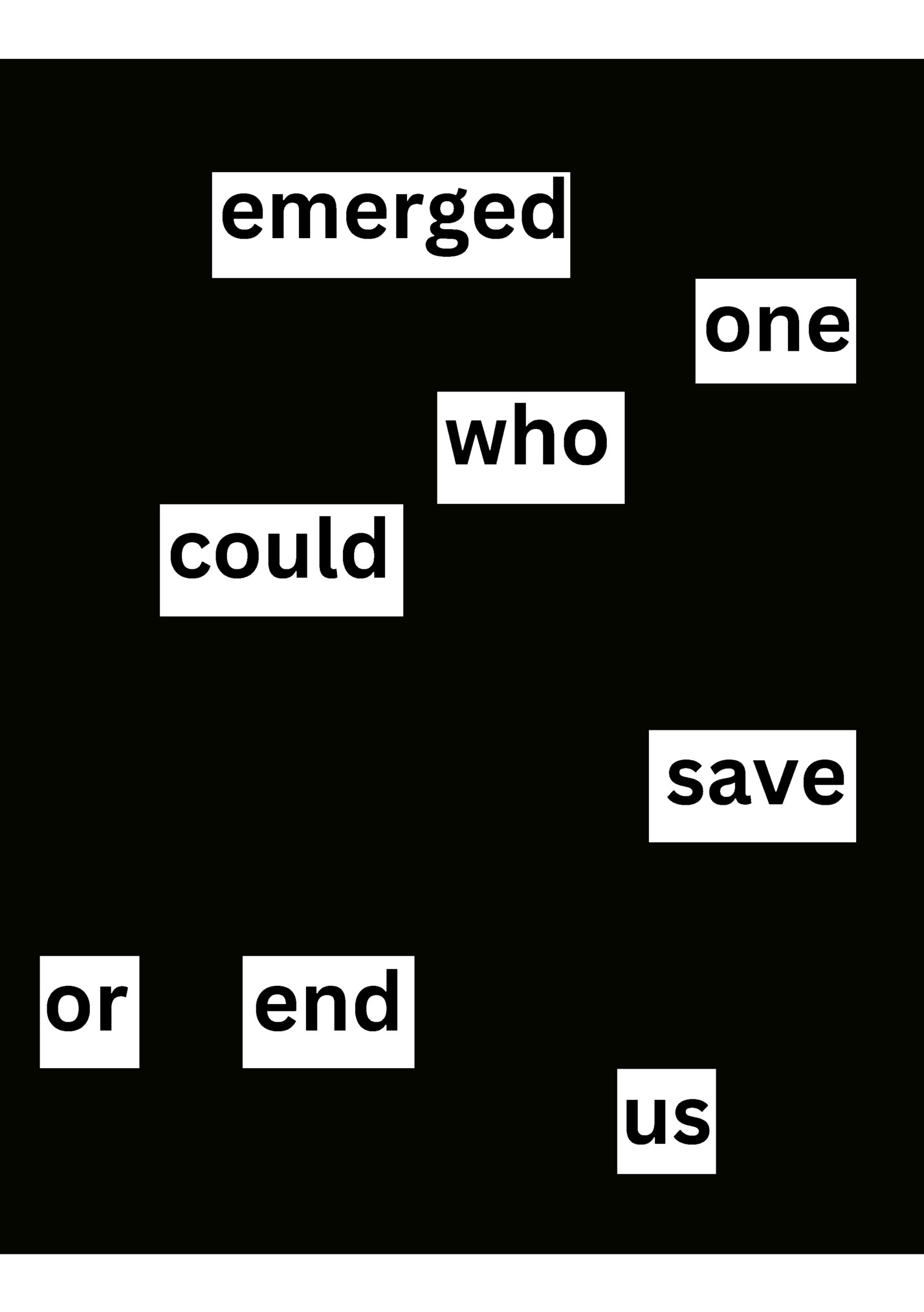 They emerged, fire and They emerged, fire and