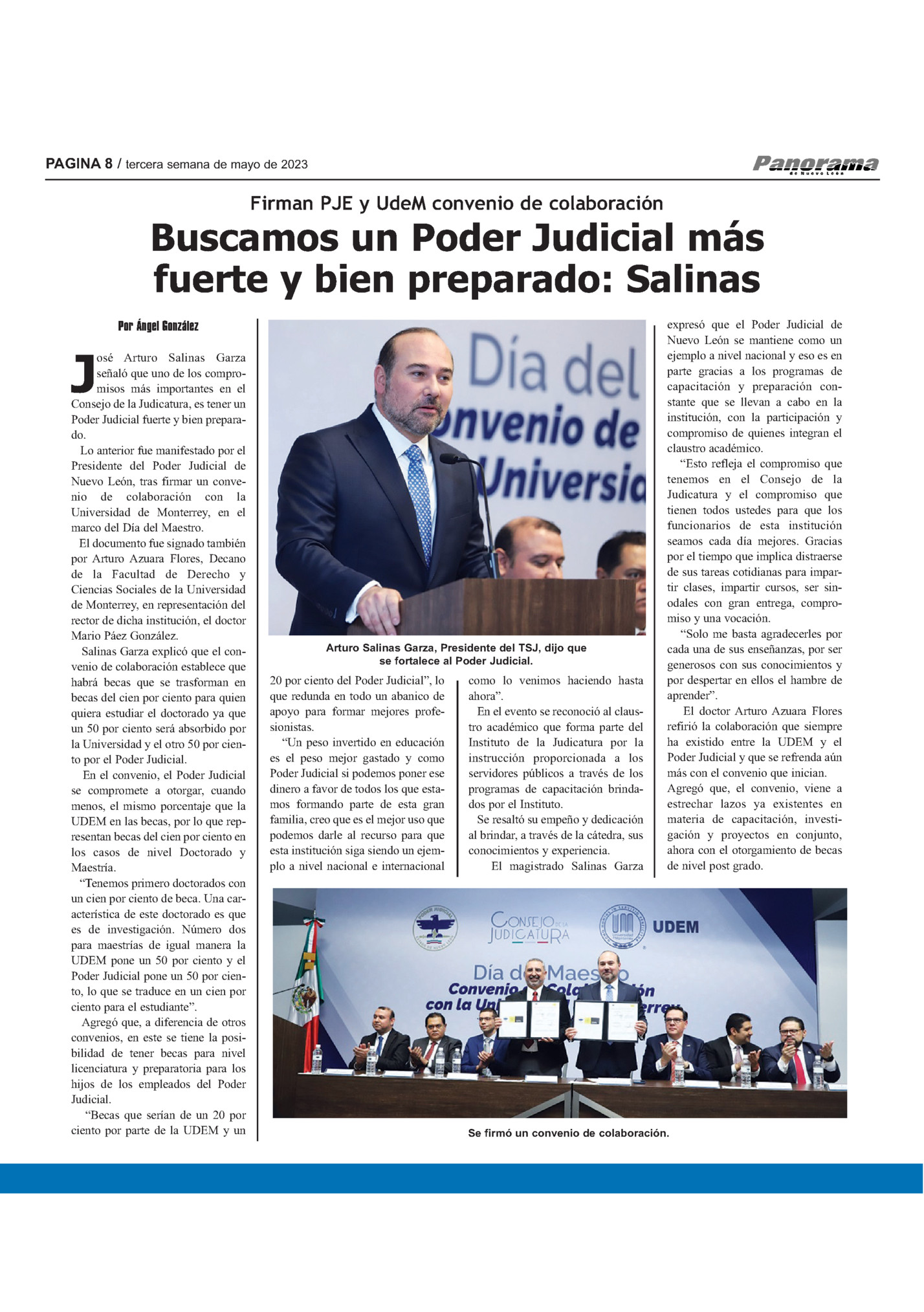 PAGINA 8 / tercera semana de mayo de 2023