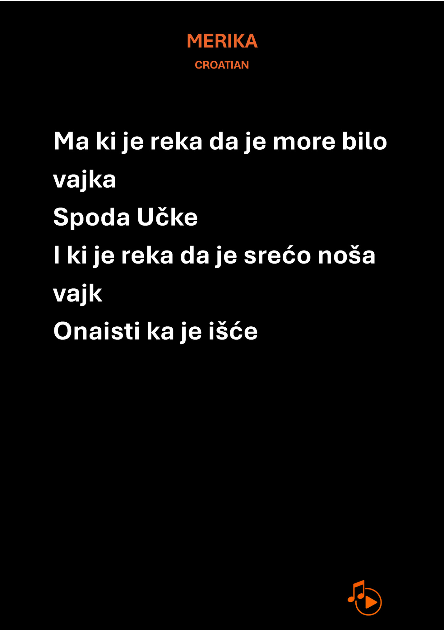 MERIKA MERIKA