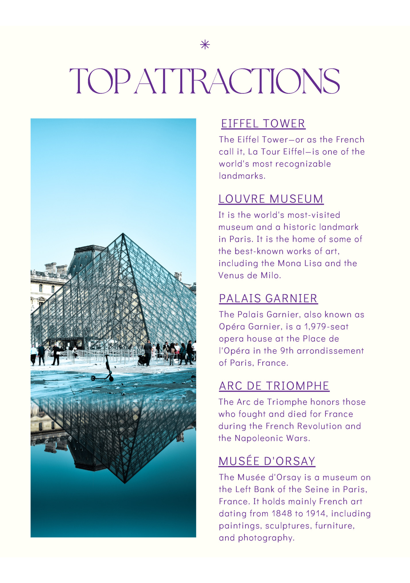 TOP ATTRACTIONS TOP ATTRACTIONS