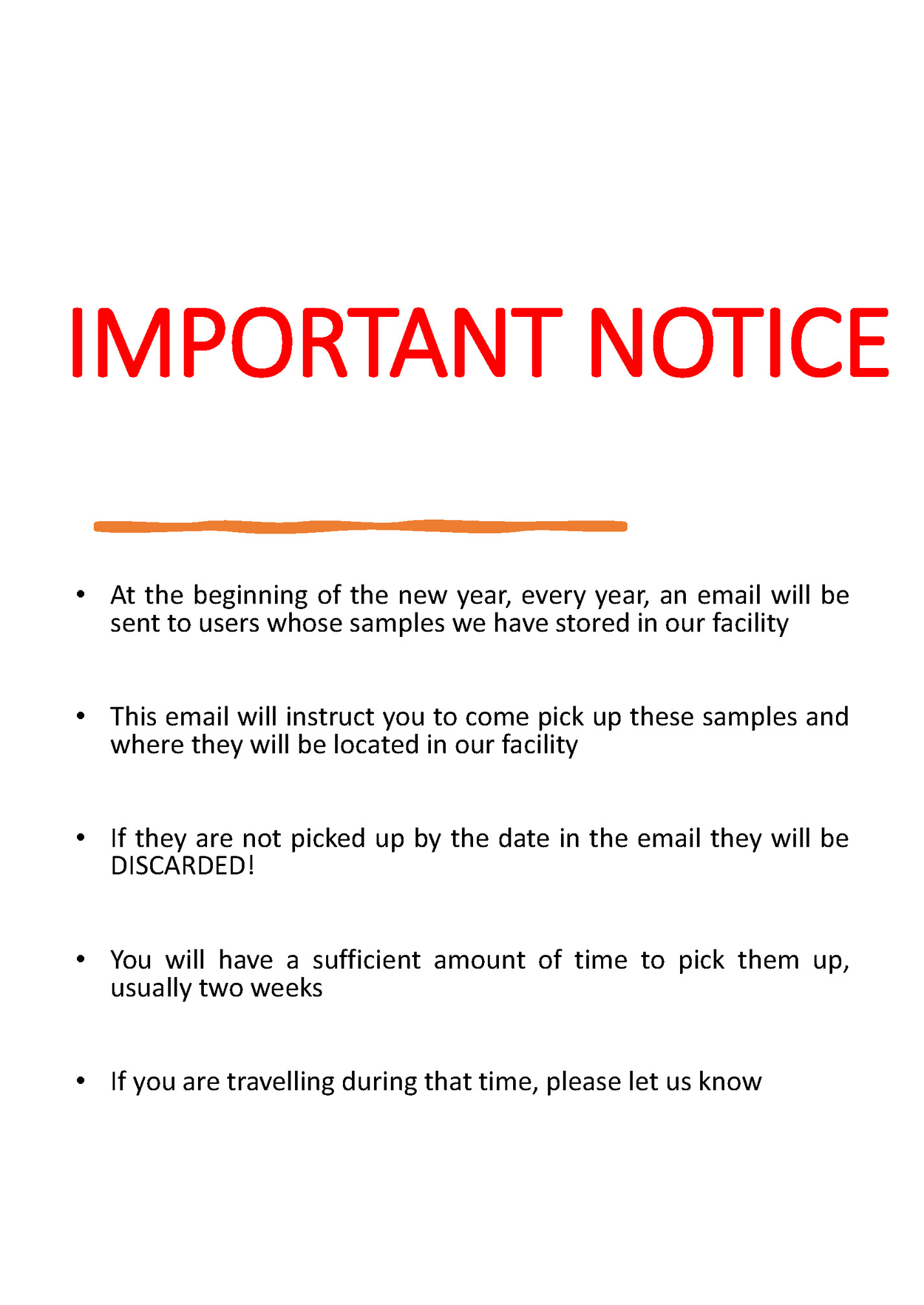 IMPORTANT NOTICE