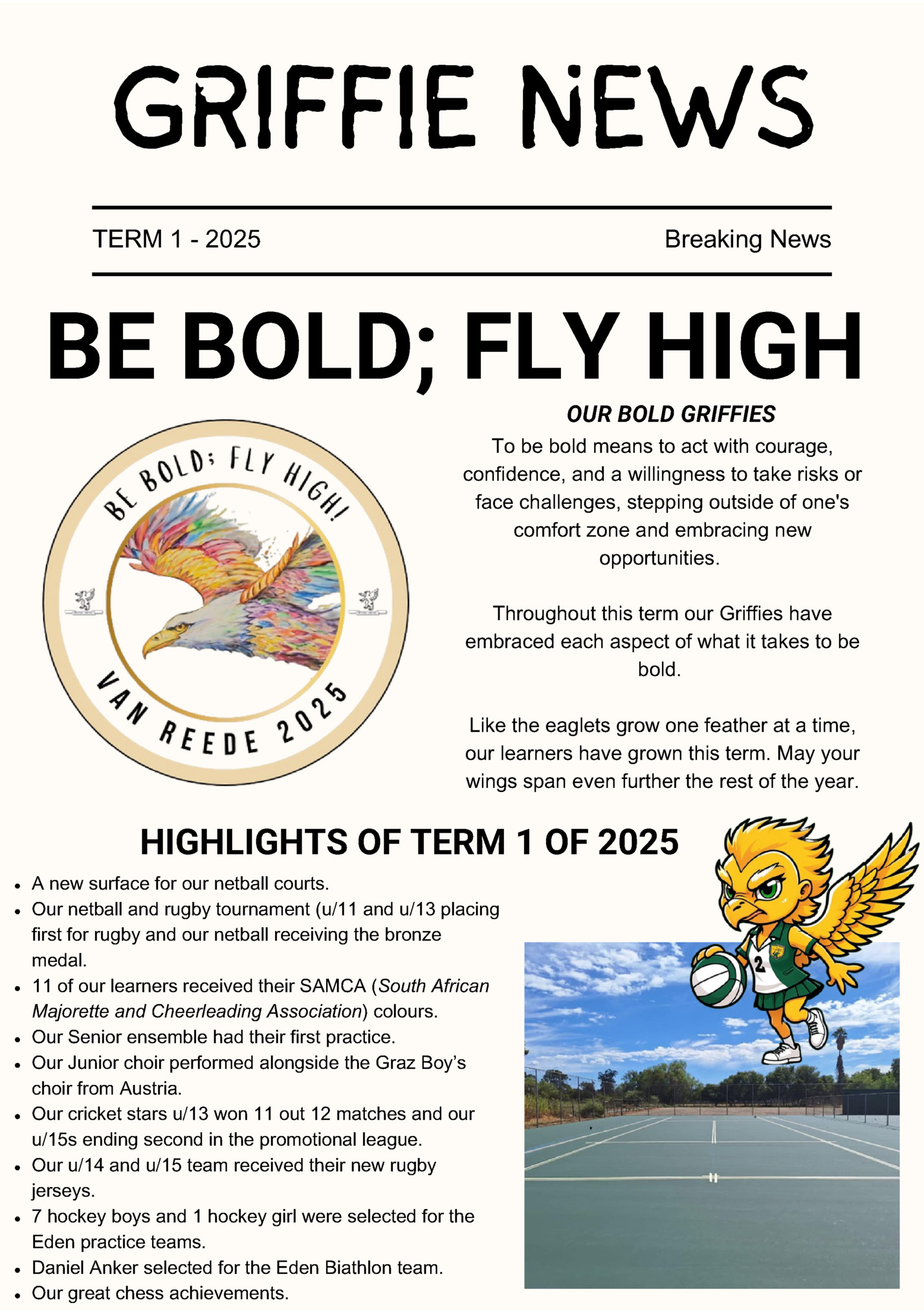 GRIFFIE NEWS GRIFFIE NEWS