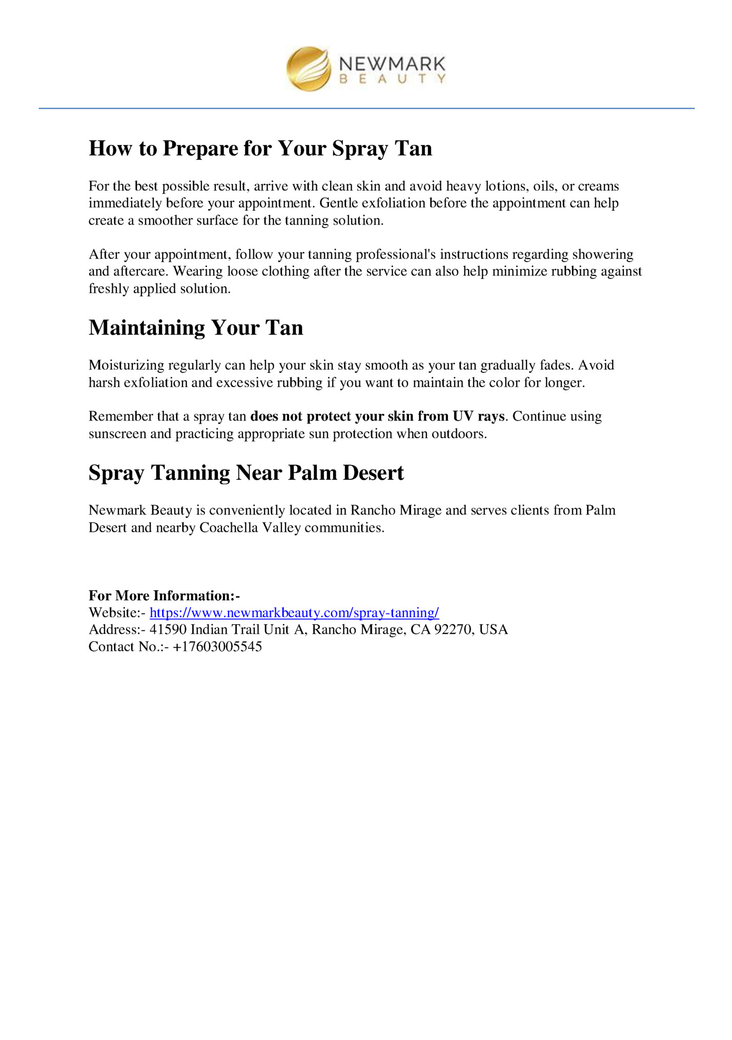 How to Prepare for Your Spray Tan How to Prepare for Your Spray Tan