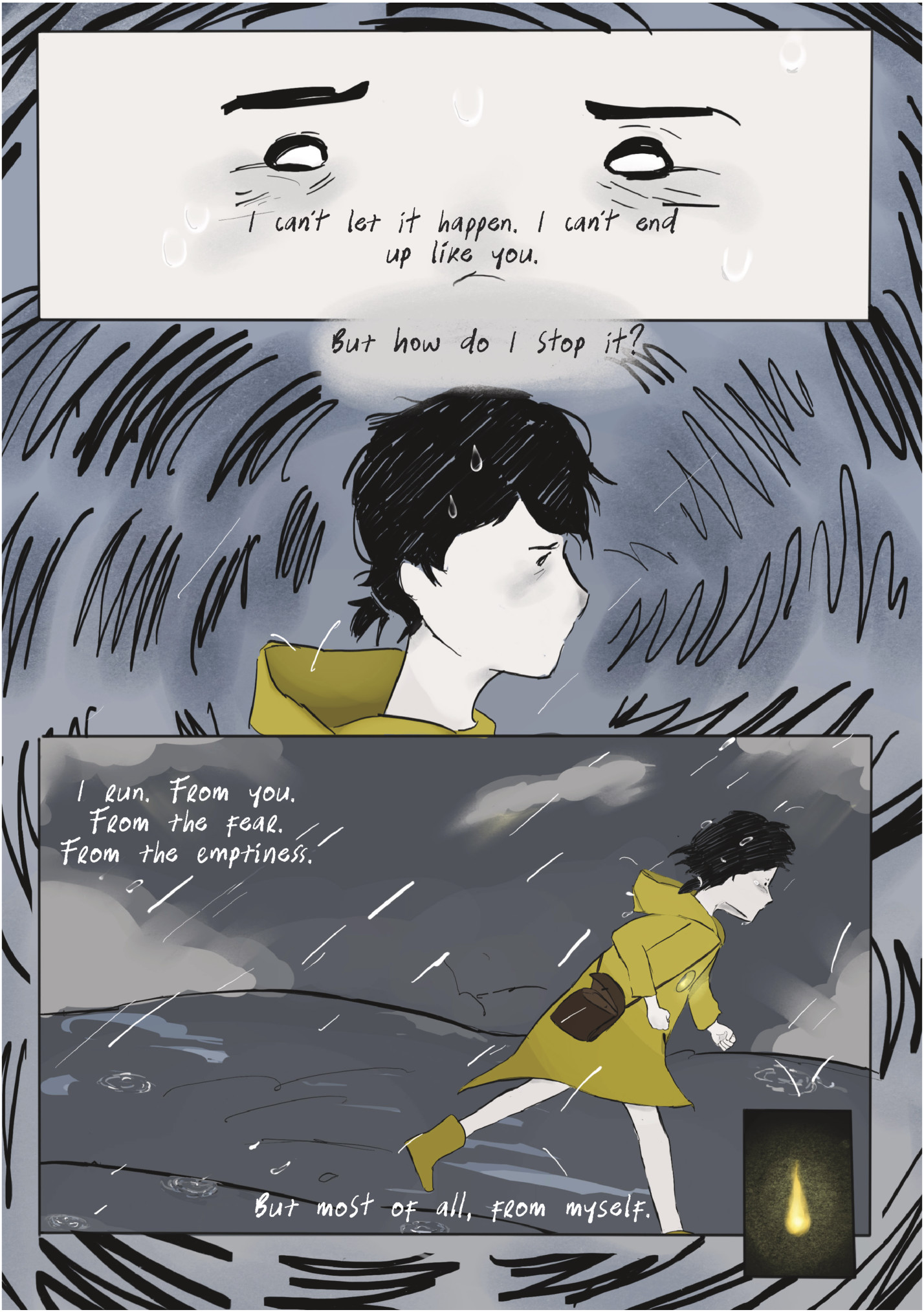 I can’t let it happen. I can’t end