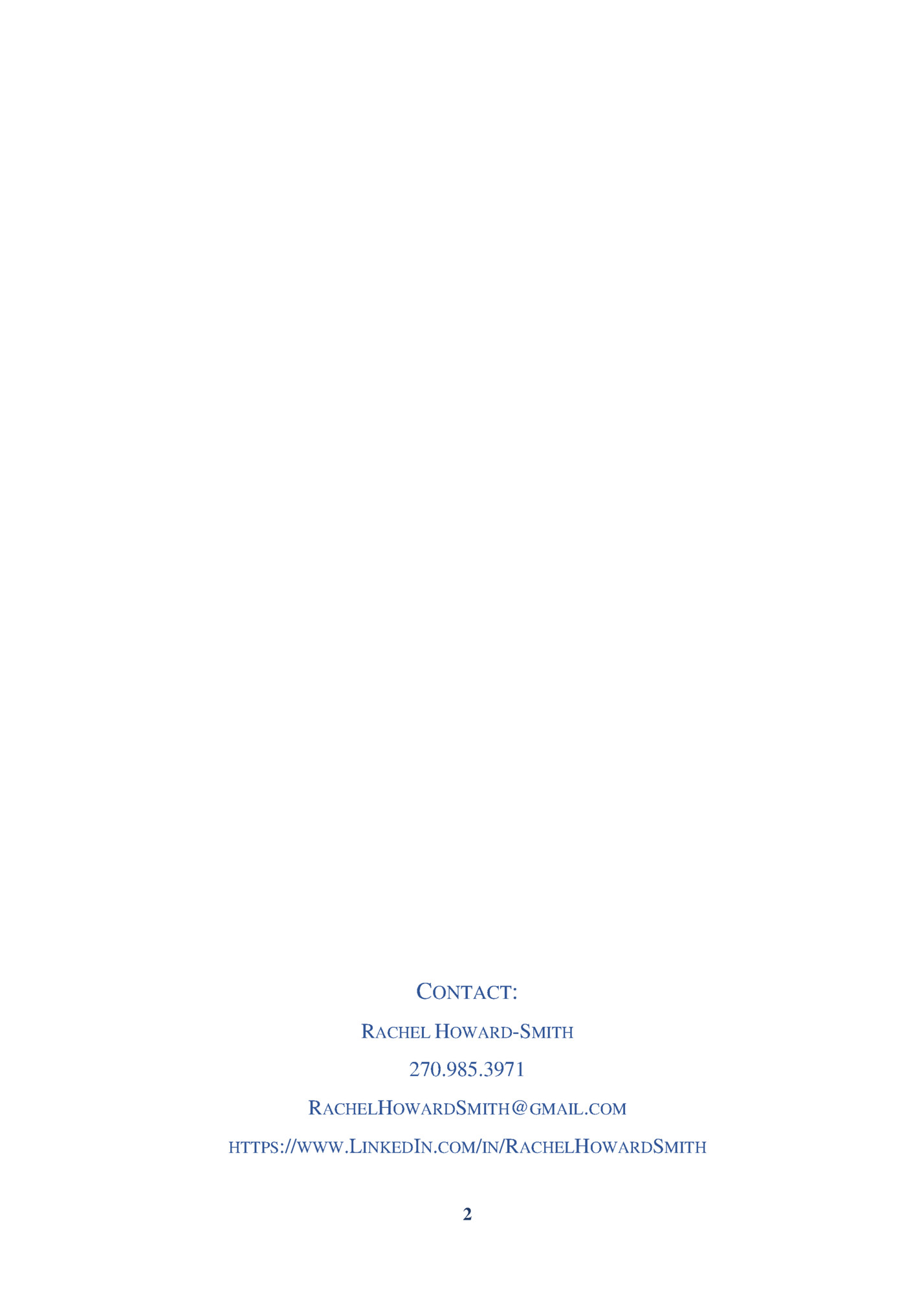 CONTACT: