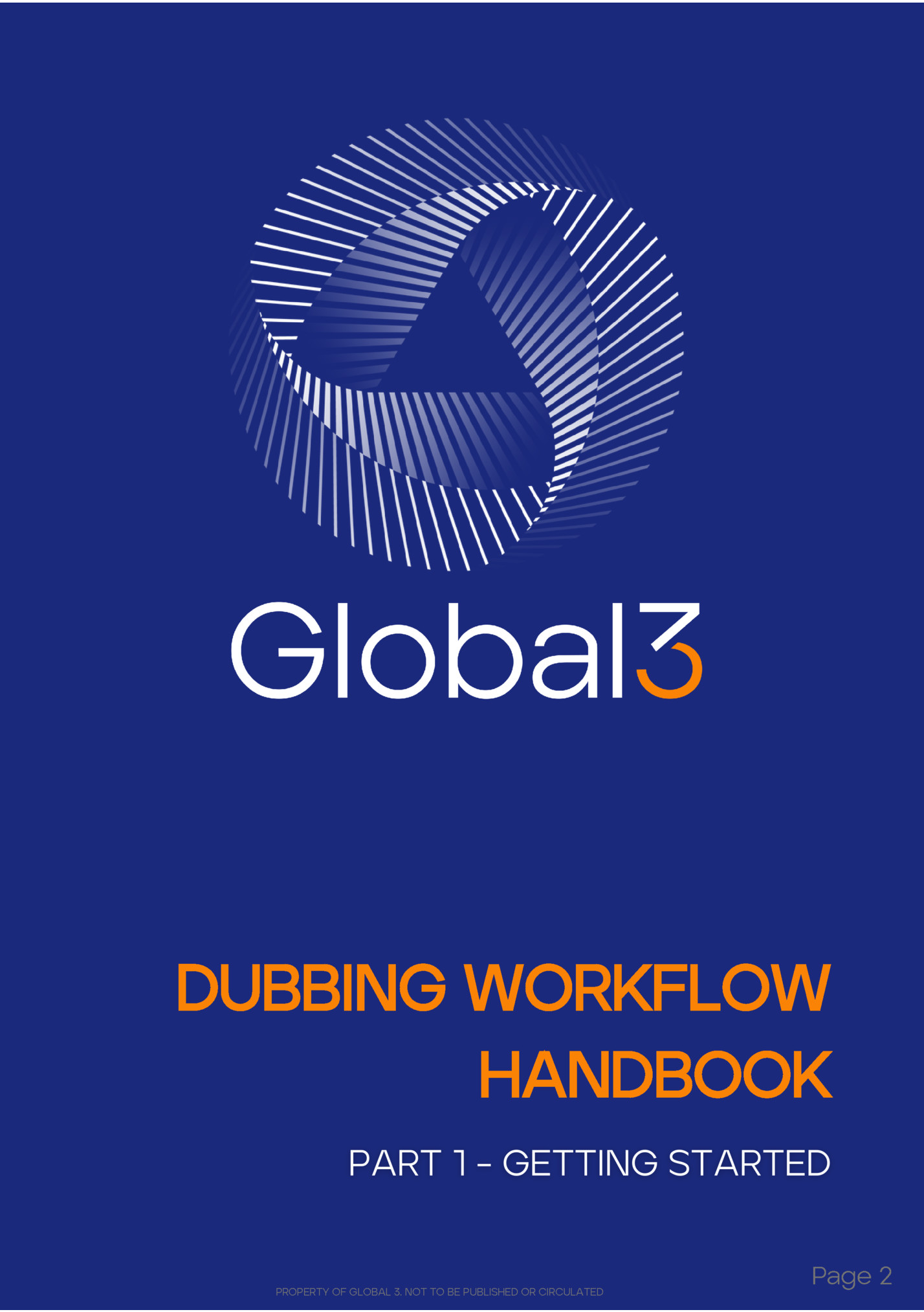 DUBBING WORKFLOW