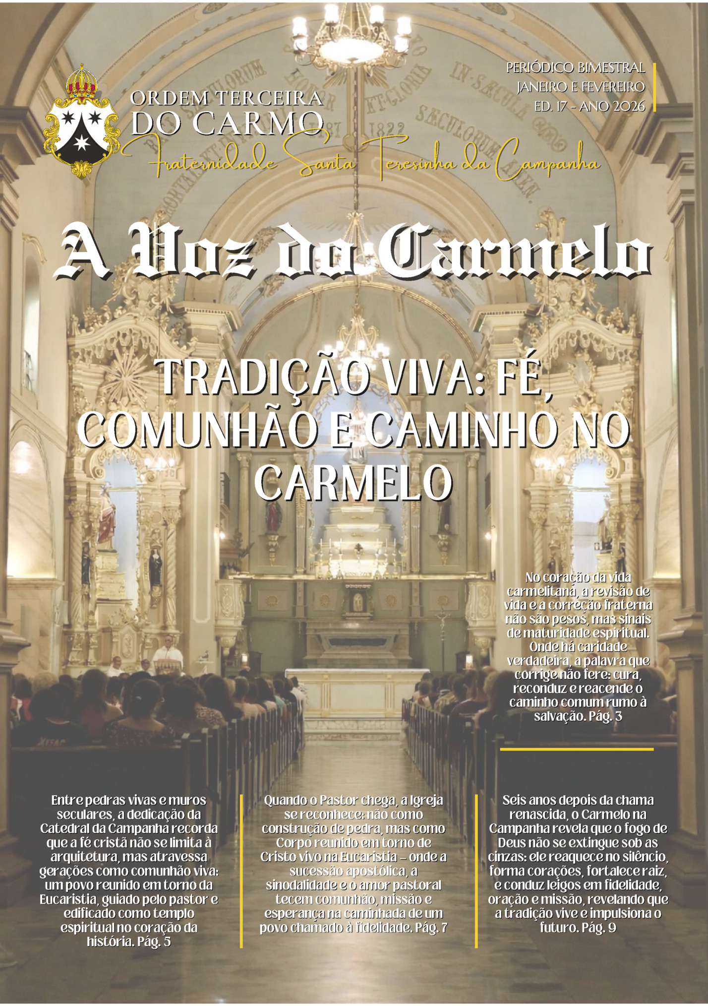 ORDEM TERCEIRA ORDEM TERCEIRA