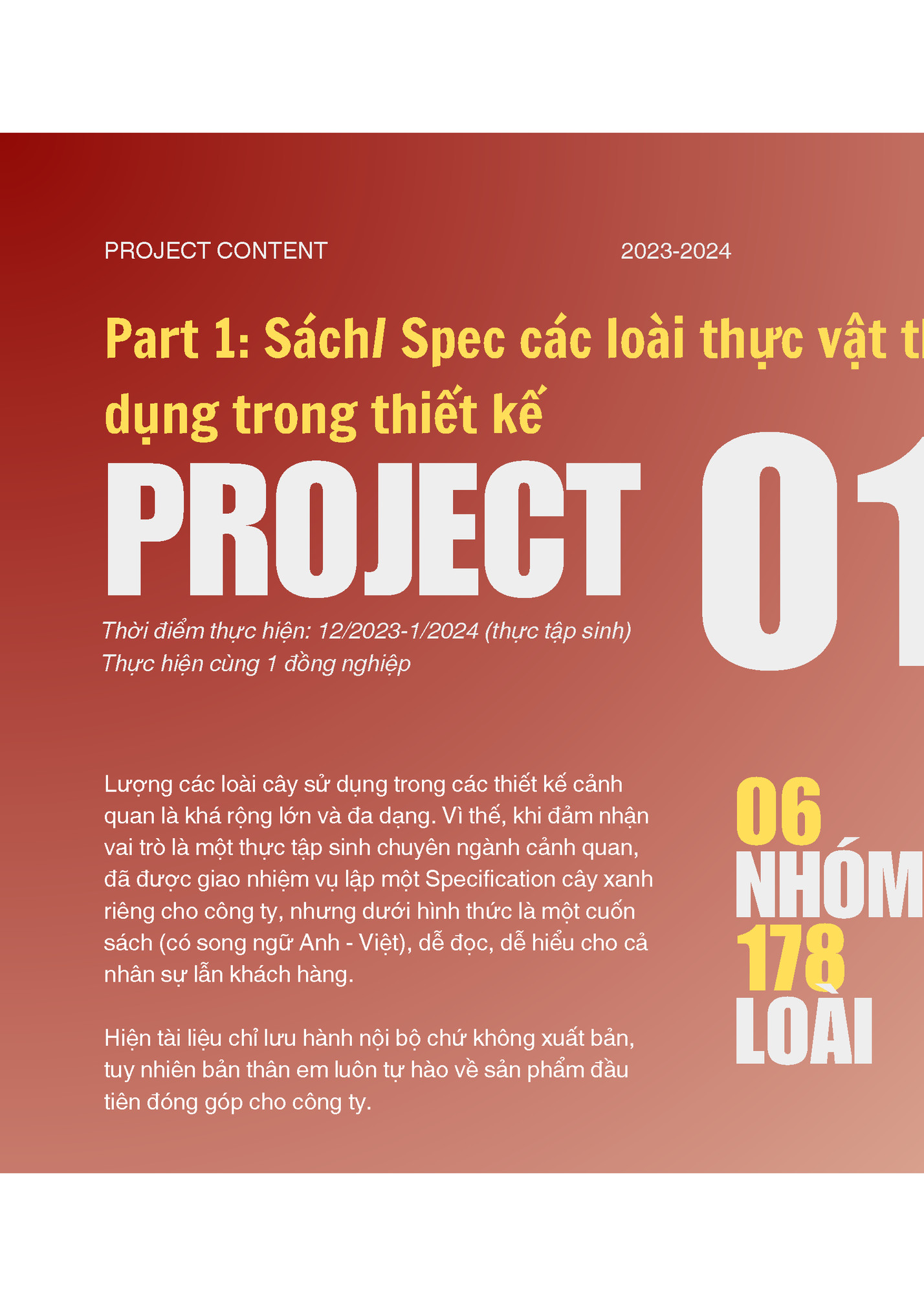 PROJECT CONTENT