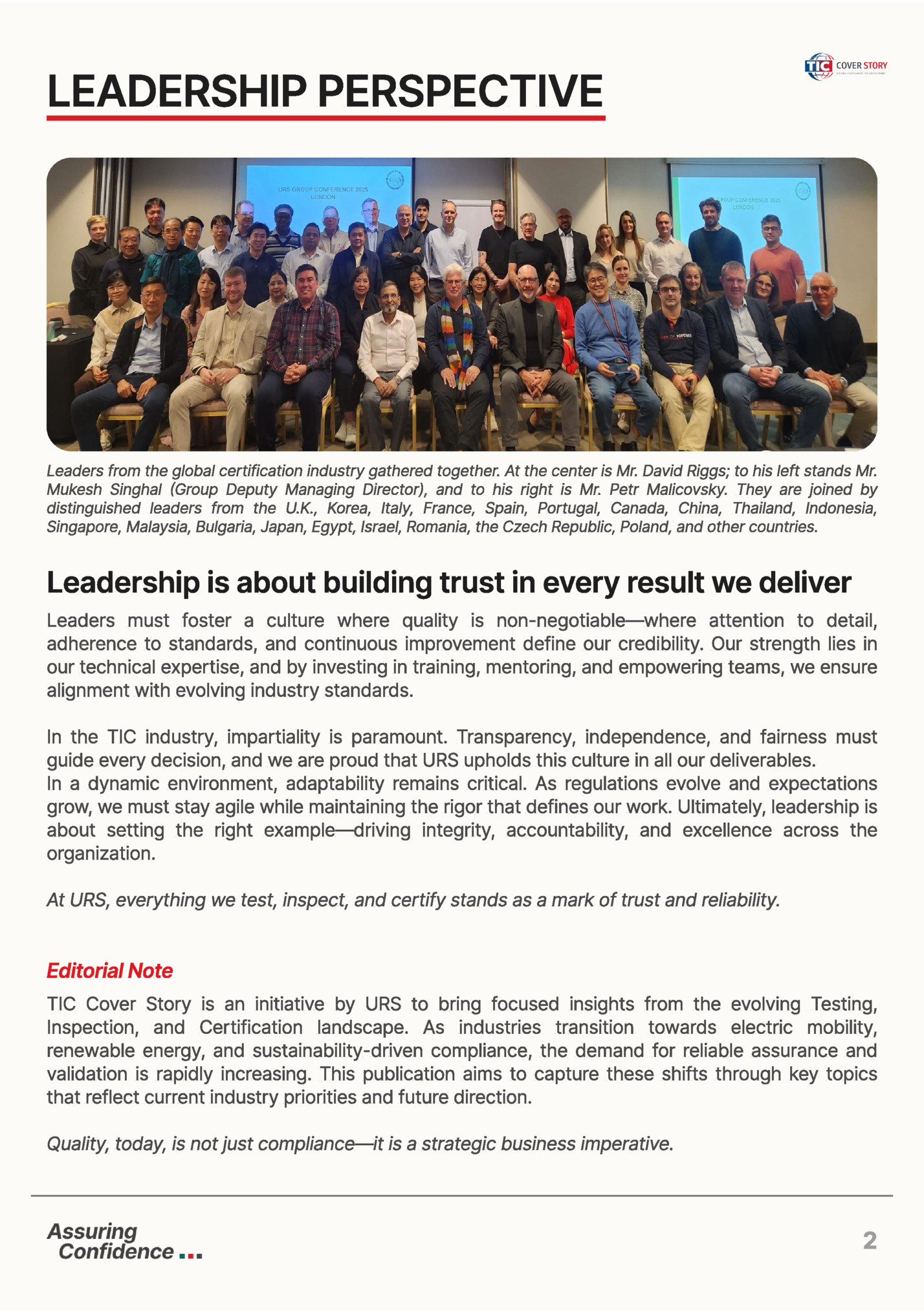 Leadership Perspective