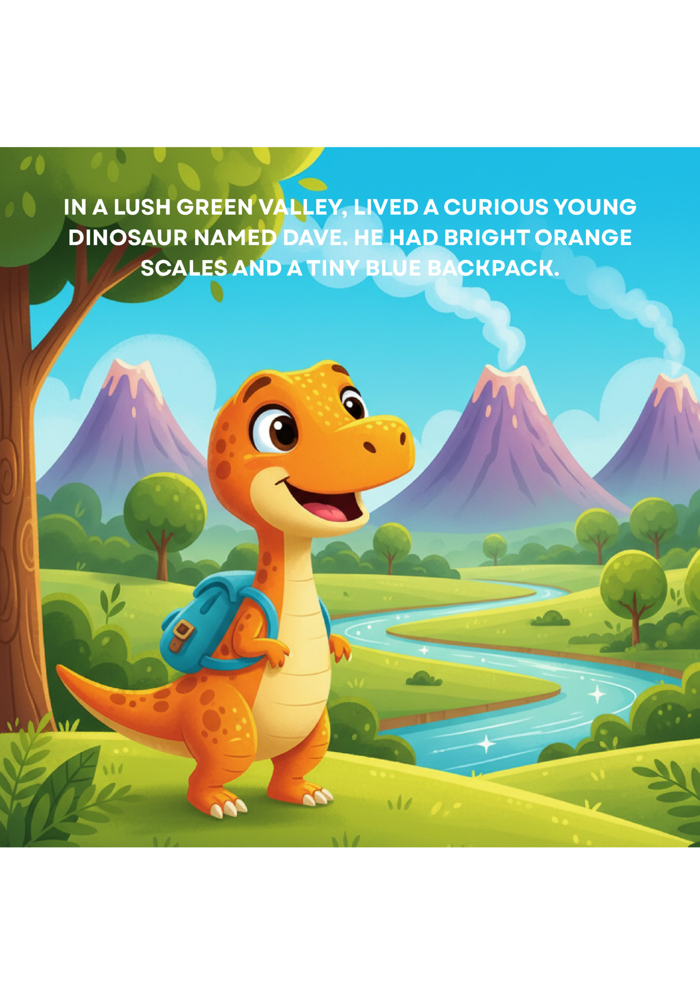 IN A LUSH GREEN VALLEY, LIVED A CURIOUS YOUNG