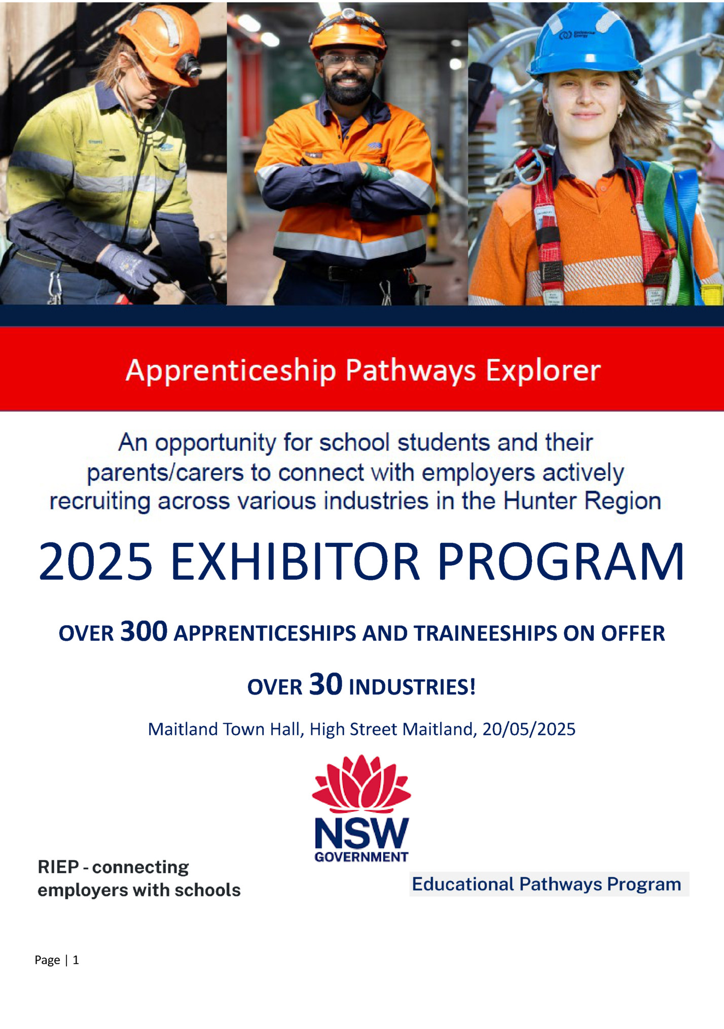2025 EXHIBITOR PROGRAM