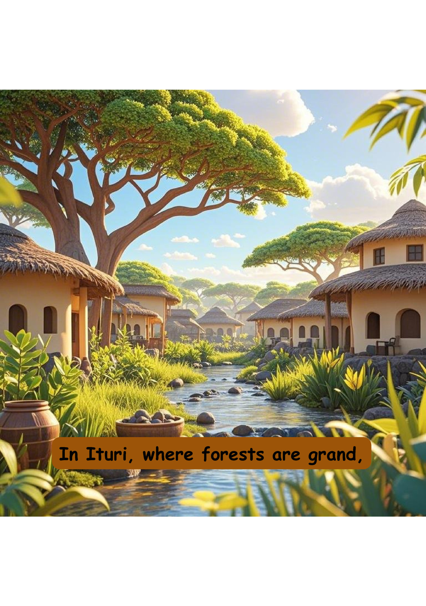 In Ituri, where forests are grand, In Ituri, where forests are grand,
