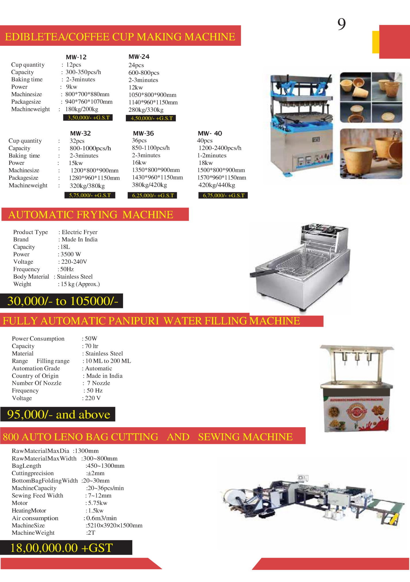 EDIBLETEA/COFFEE CUP MAKING MACHINE