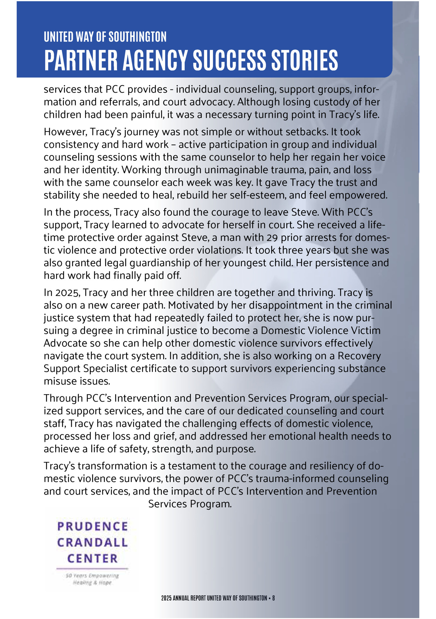 UNITED WAY OF SOUTHINGTON