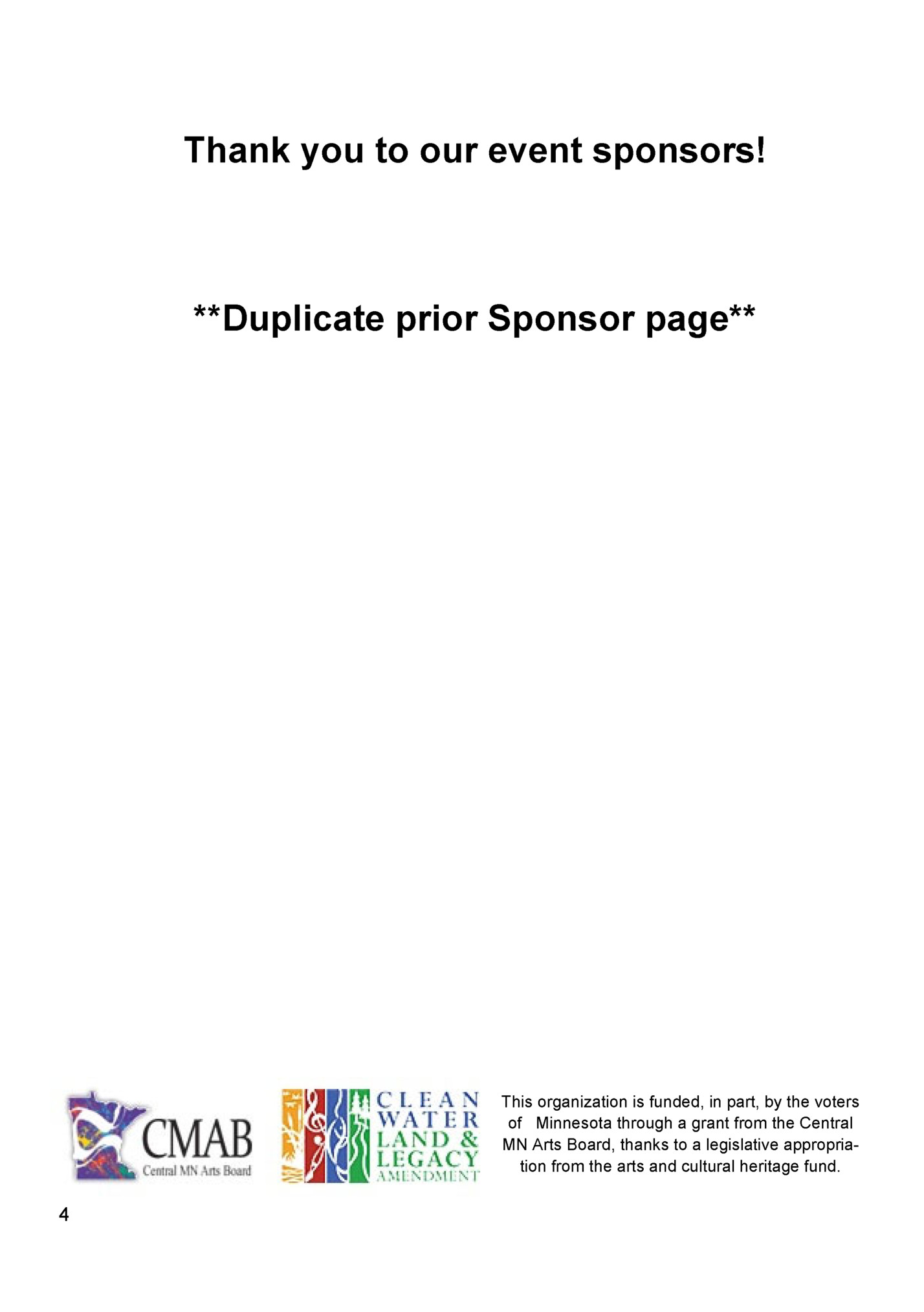 Thank you to our event sponsors!