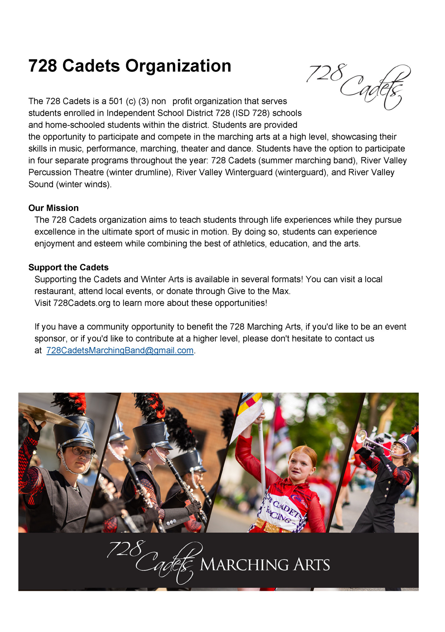 728 Cadets Organization