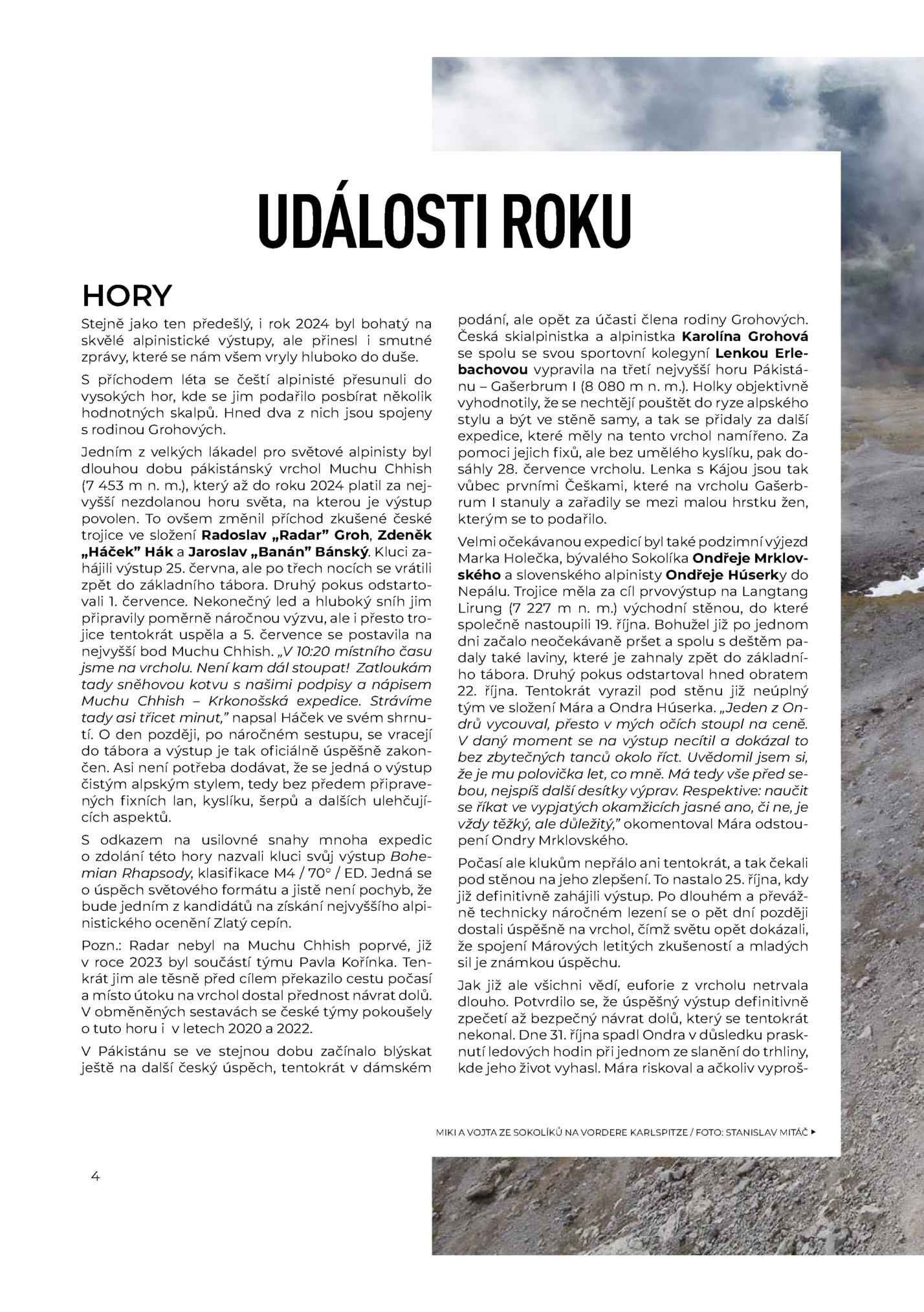 UDÁLOSTI ROKU
