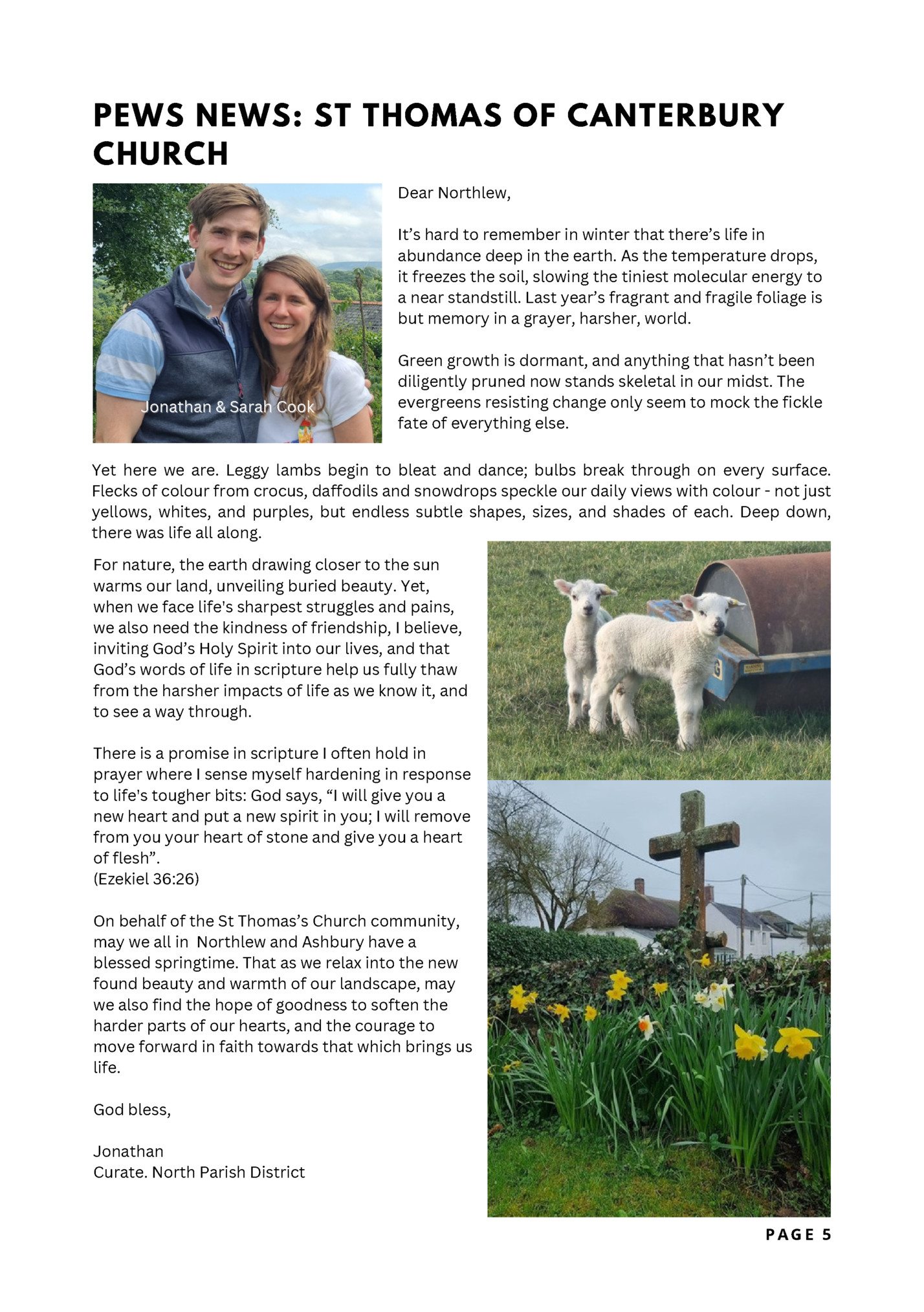 PEWS NEWS: ST THOMAS OF CANTERBURY