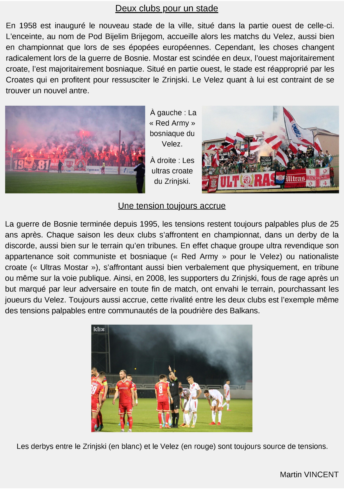 Deux clubs pour un stade