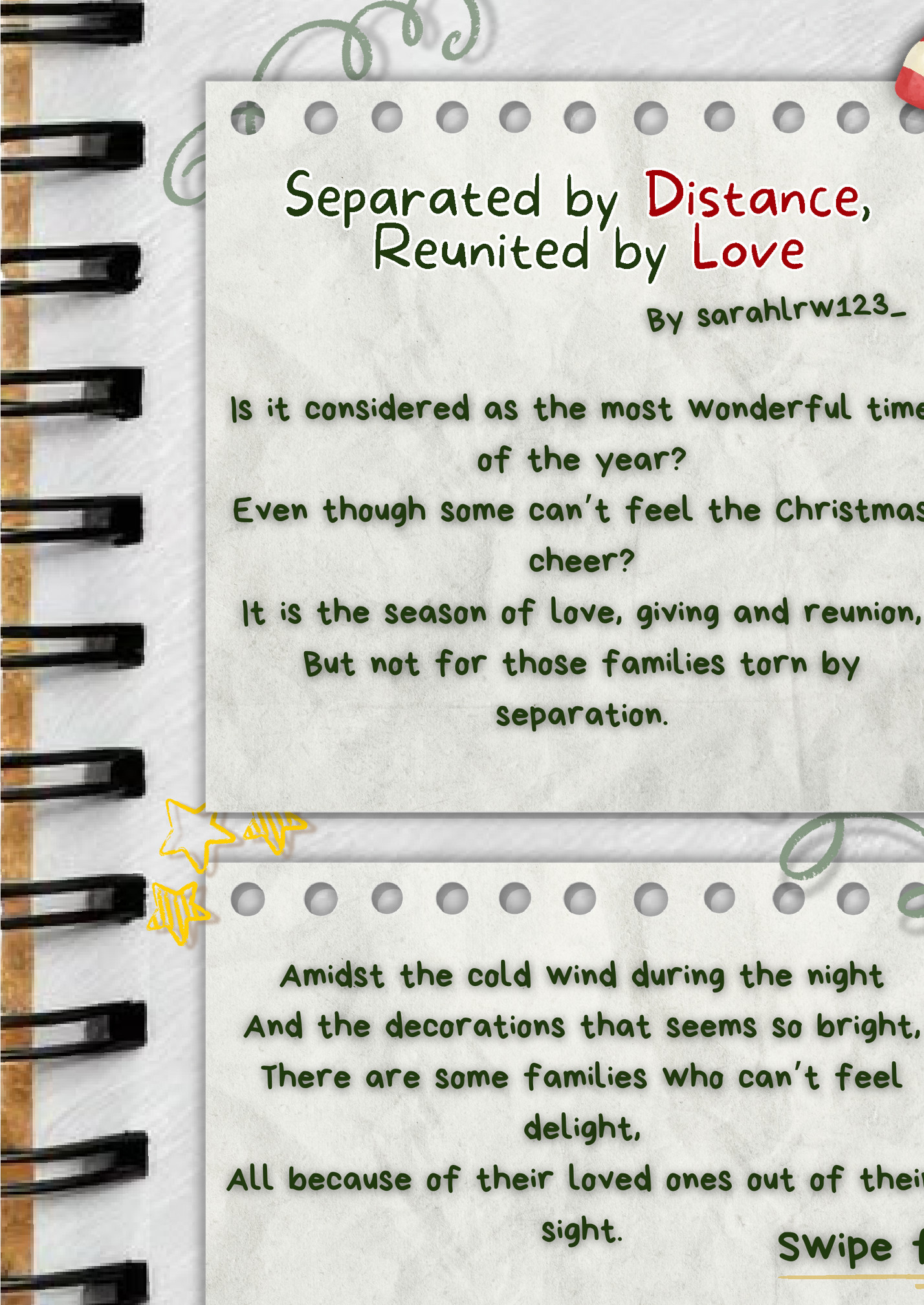 Separated by Distance, Separated by Distance,
