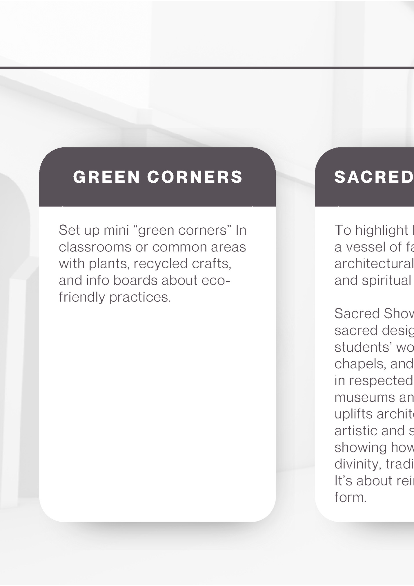 GREEN CORNERS