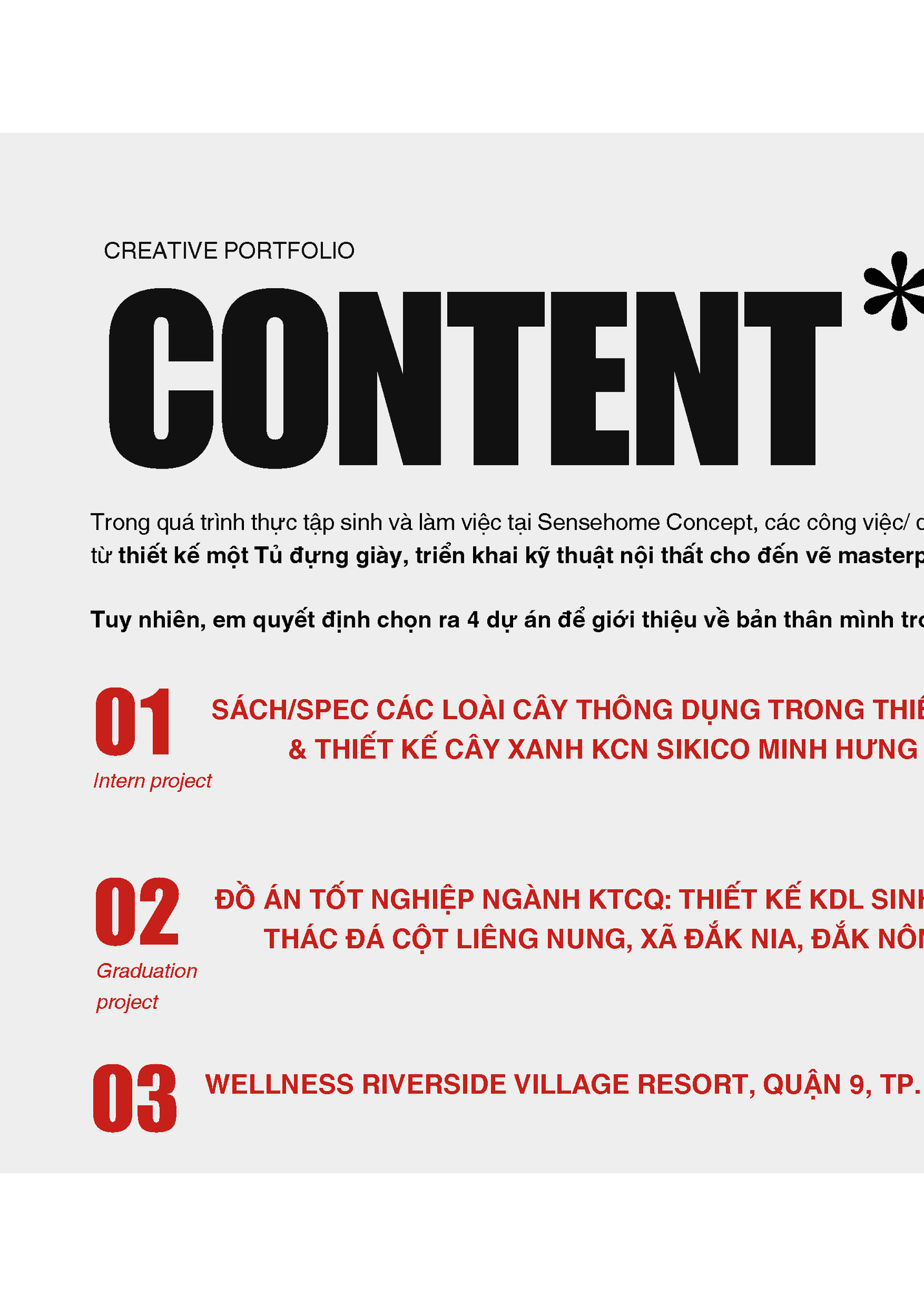 CREATIVE PORTFOLIO