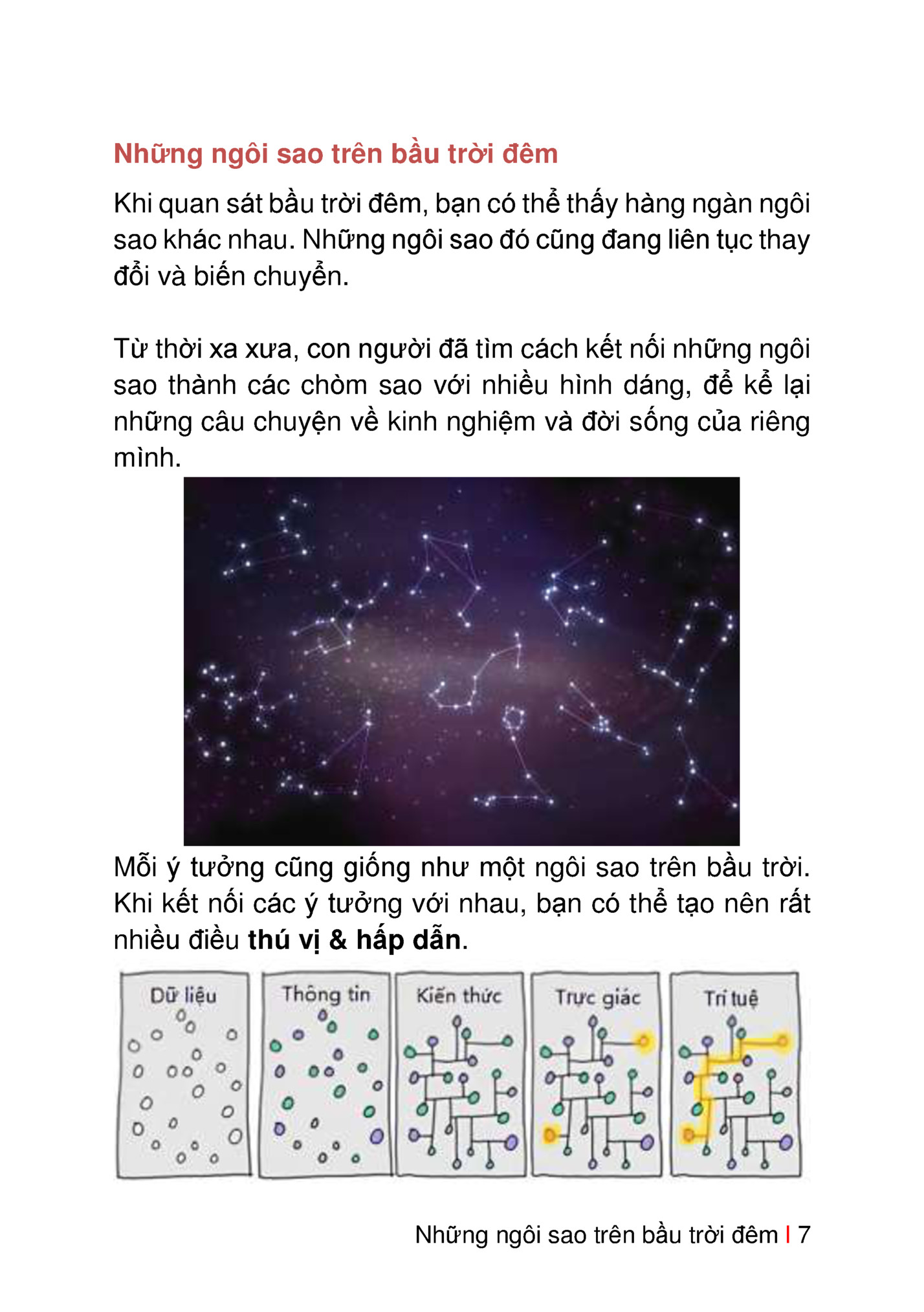 Những ngôi sao trên bầu trời đêm