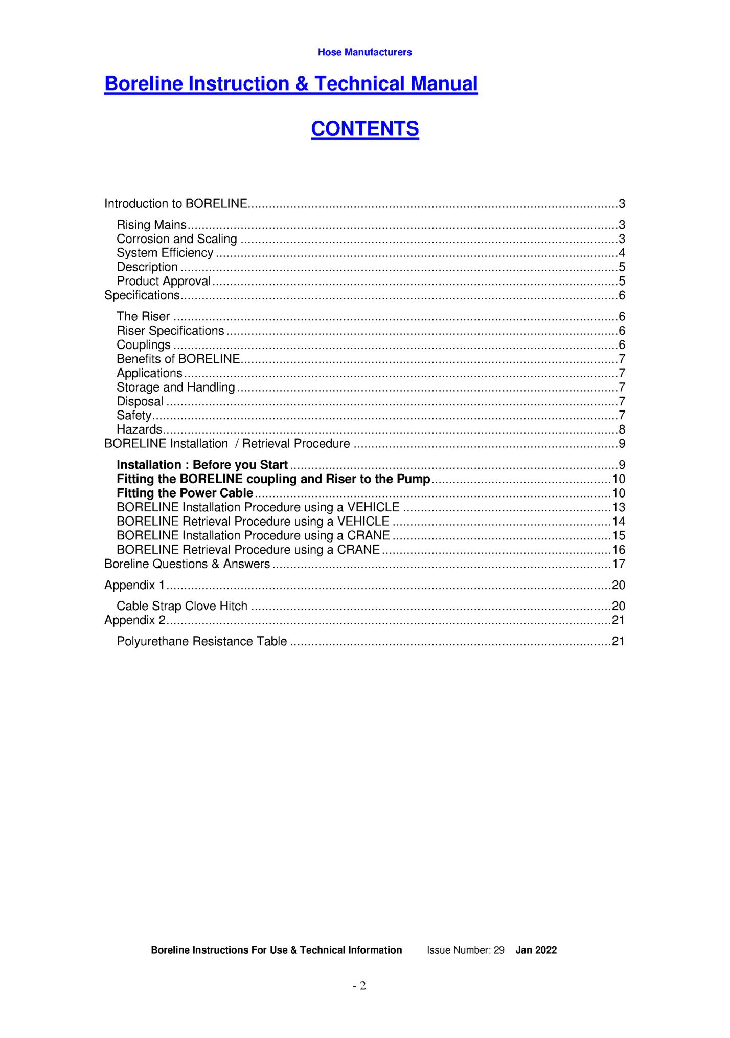 Hose Manufacturers