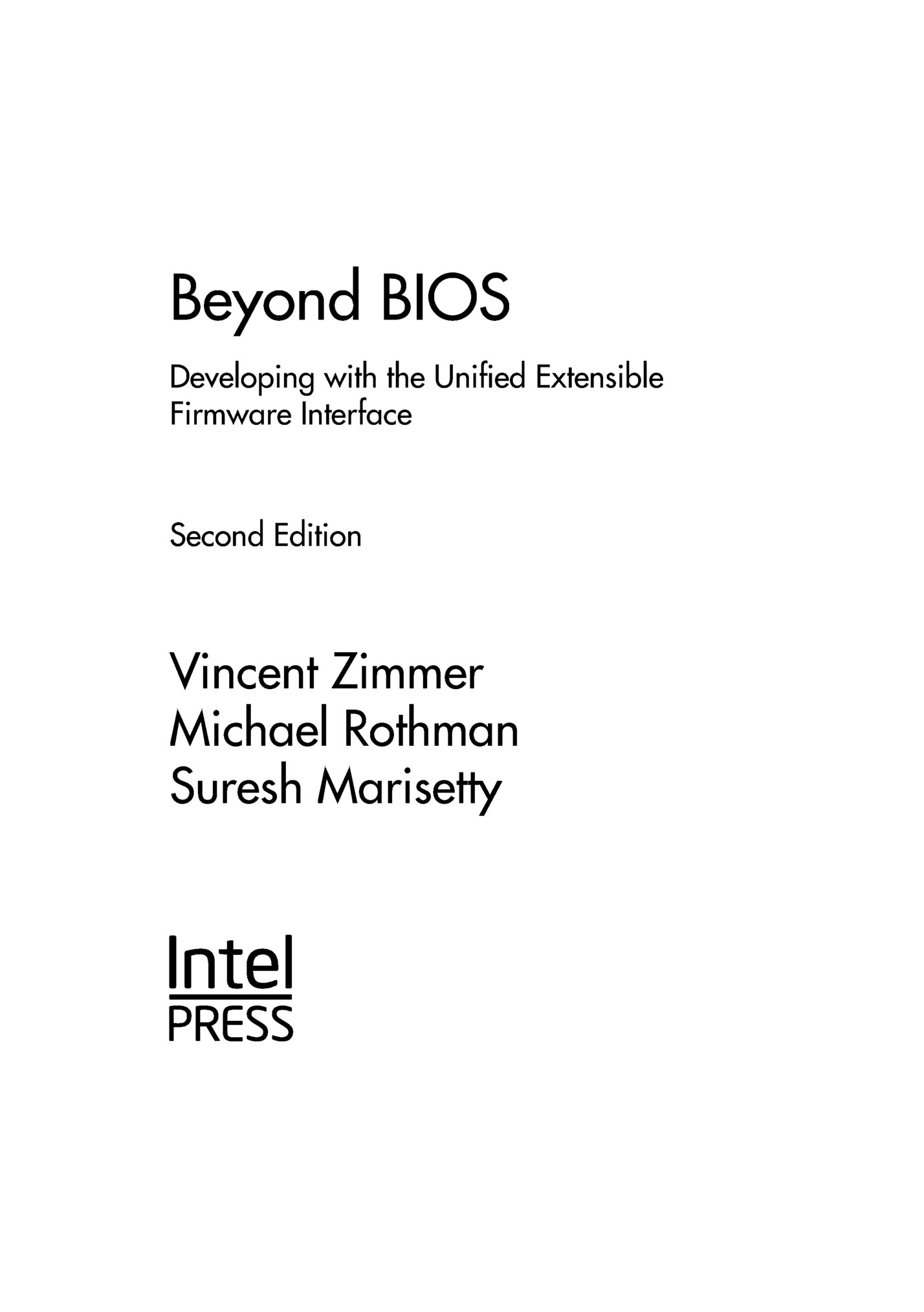 Beyond BIOS