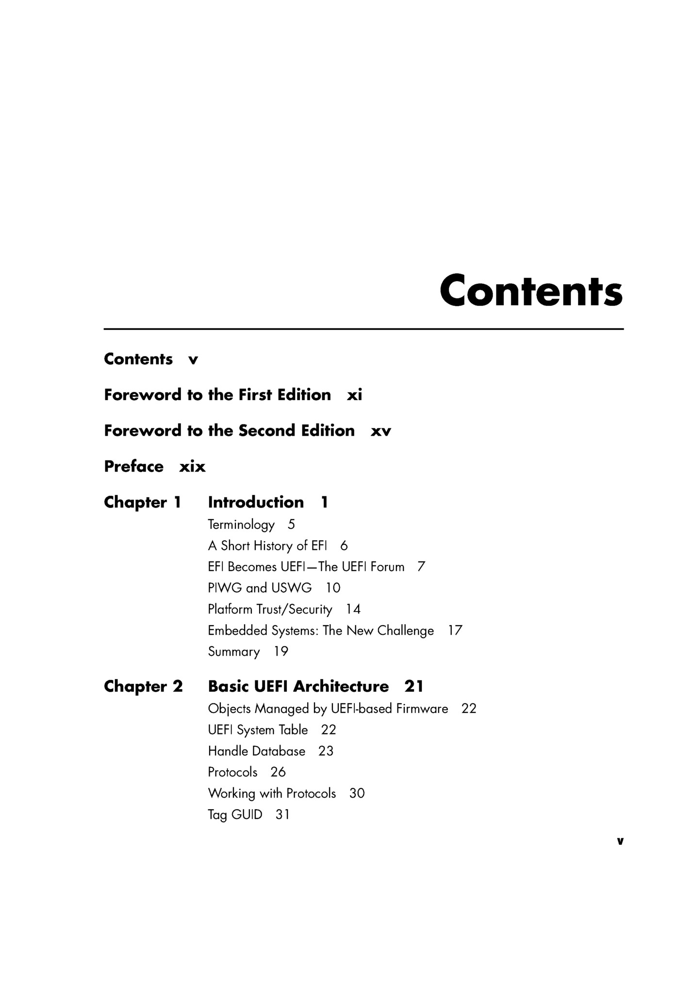 Contents