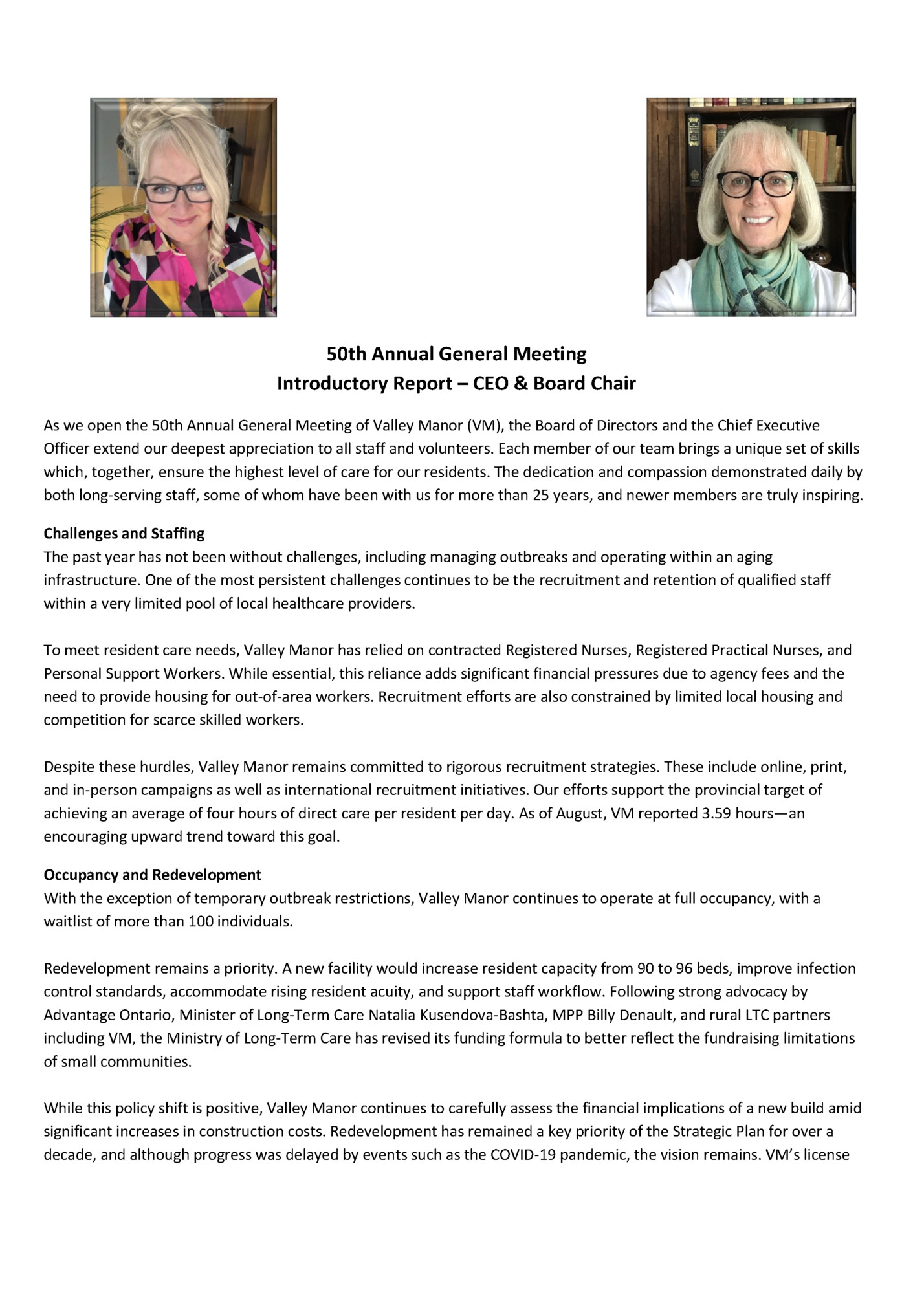 50th Annual General Meeting