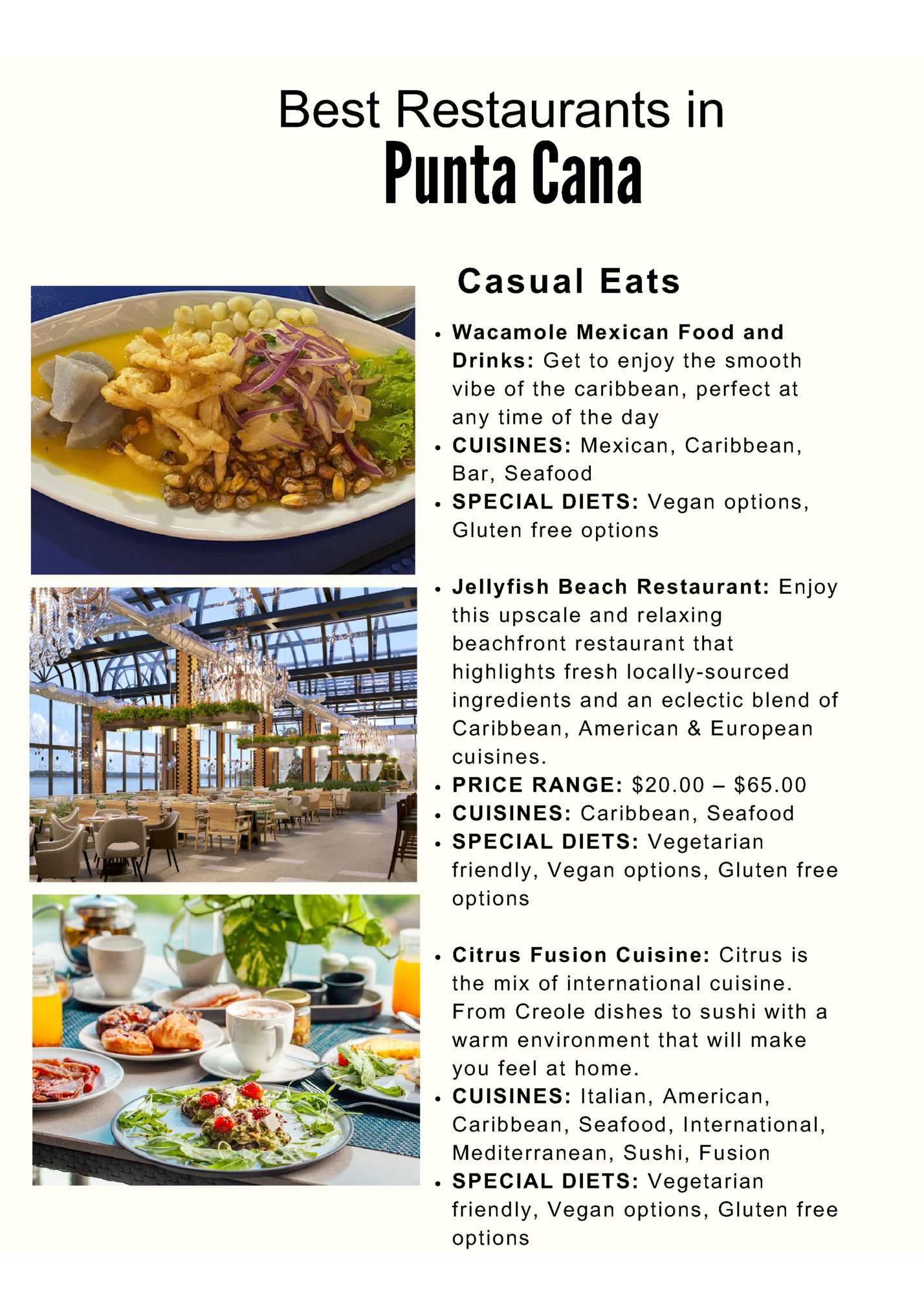 Best Restaurants in