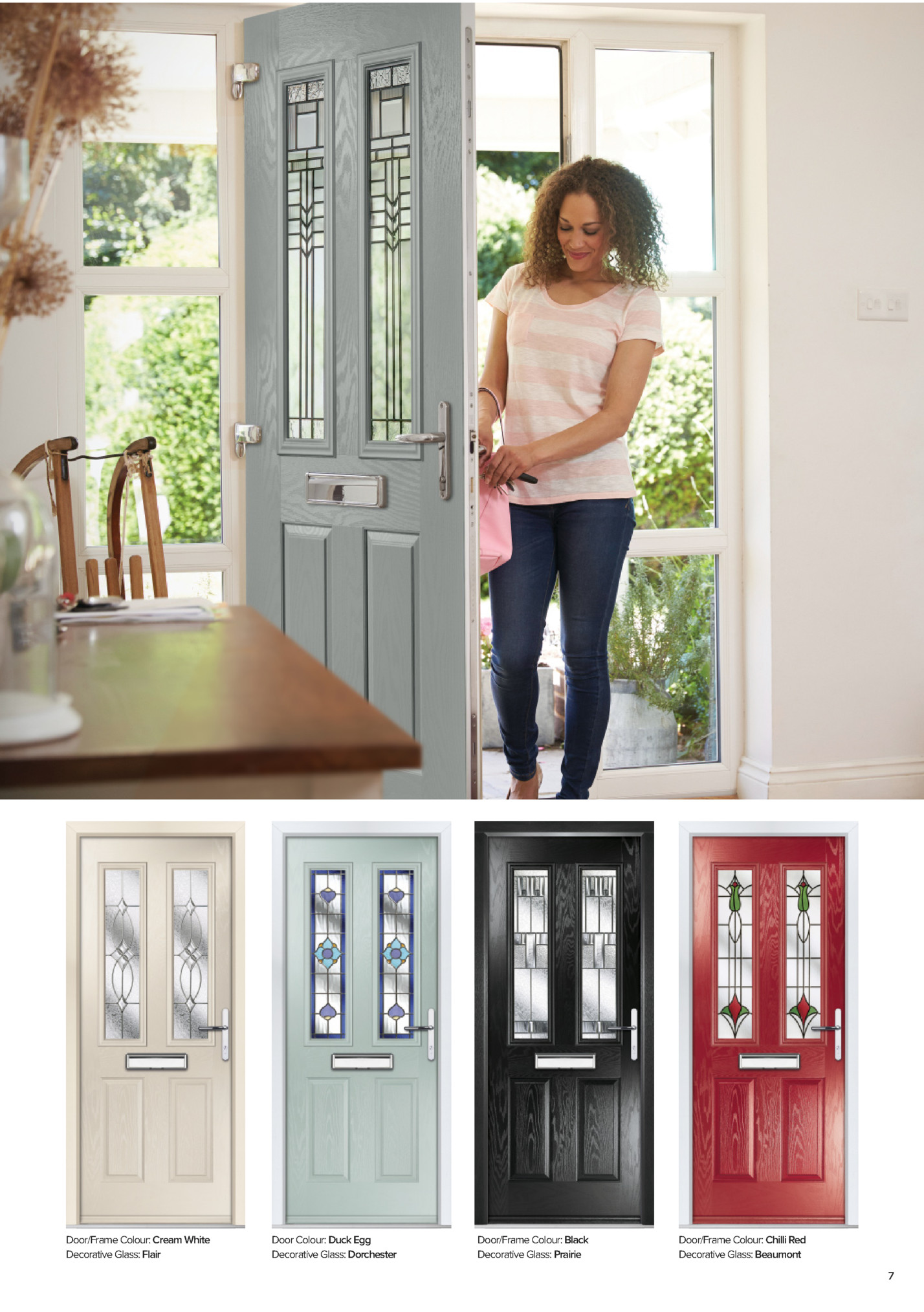 Door/Frame Colour: Cream White