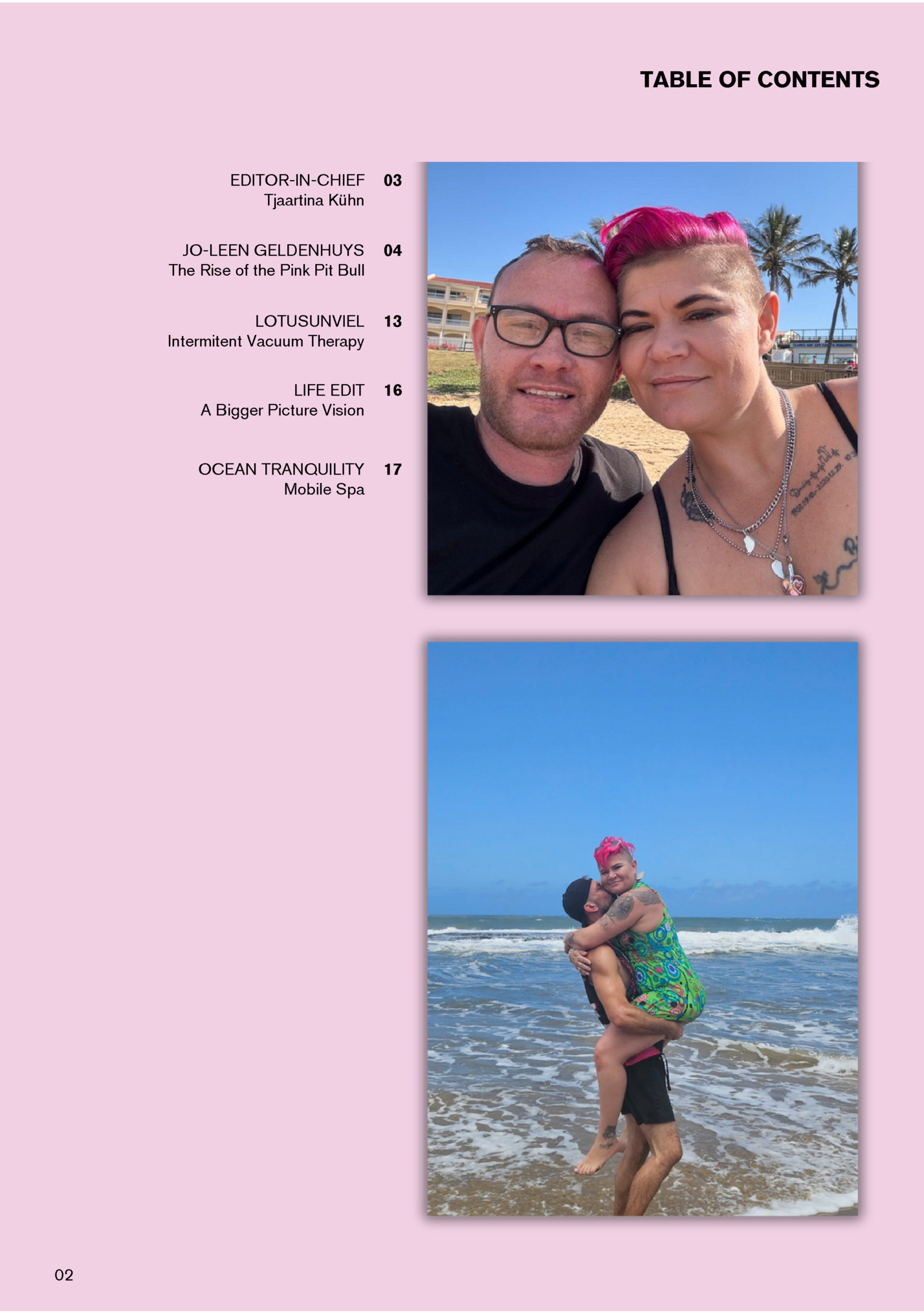 TABLE OF CONTENTS