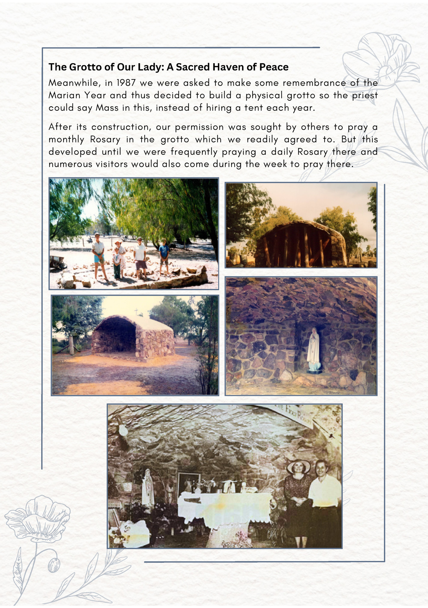 The Grotto of Our Lady: A Sacred Haven of Peace