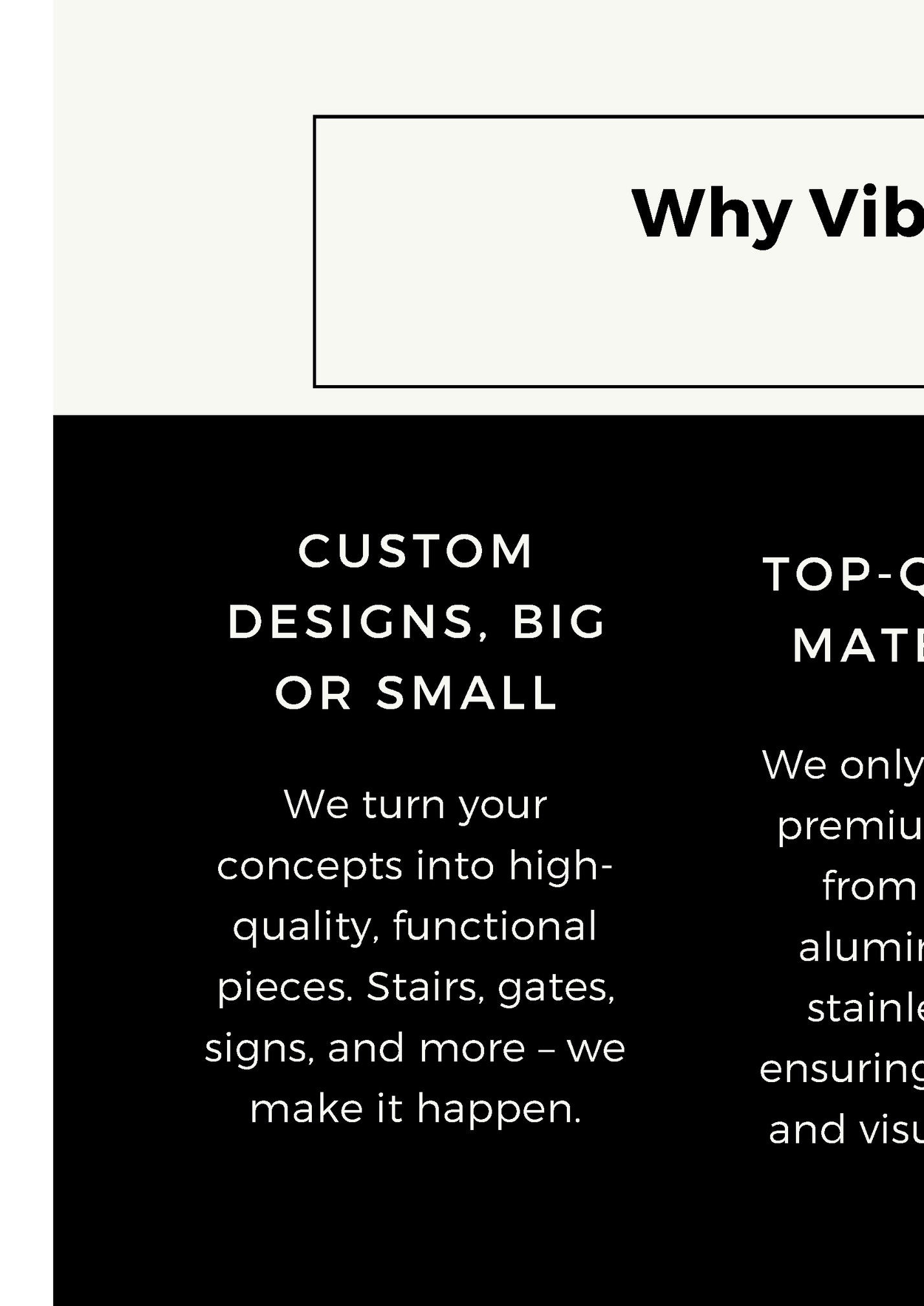 Why Vibe Metal?