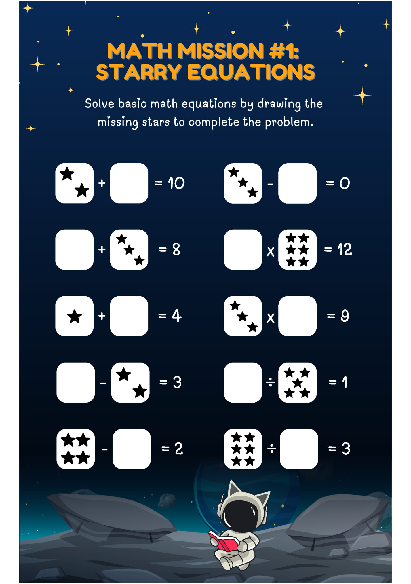 MATH MISSION #1: