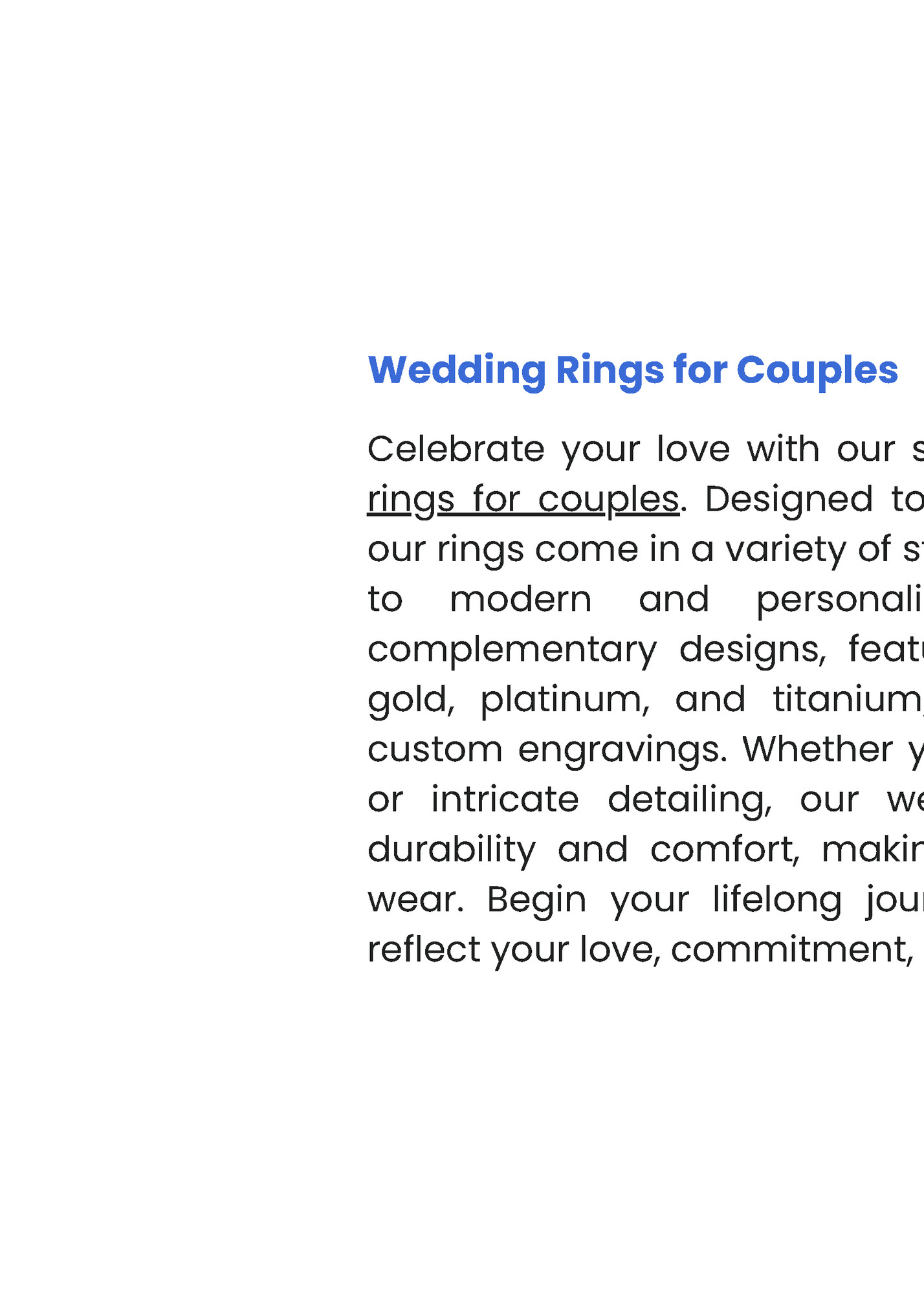 Wedding Rings for Couples