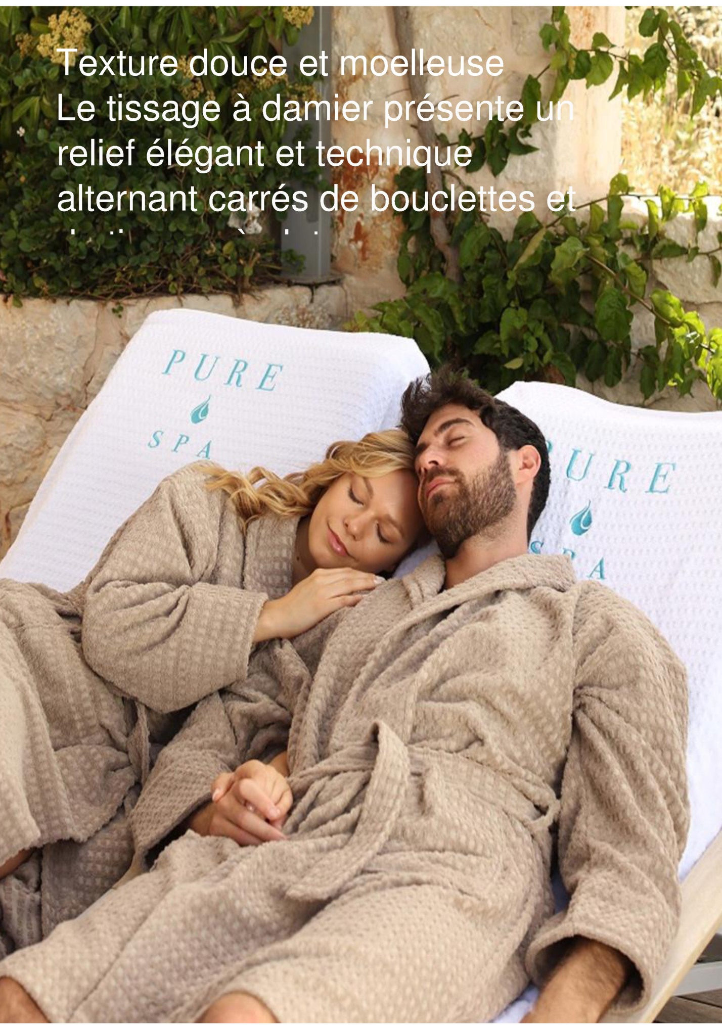 Texture douce et moelleuse