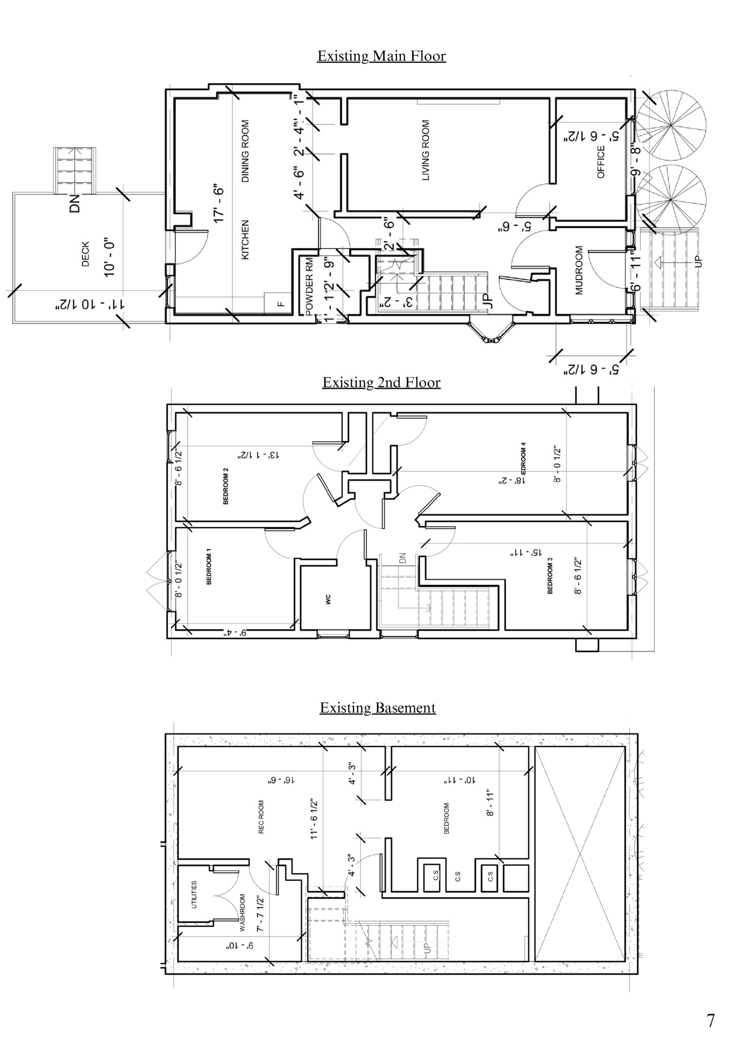 Existing Main Floor