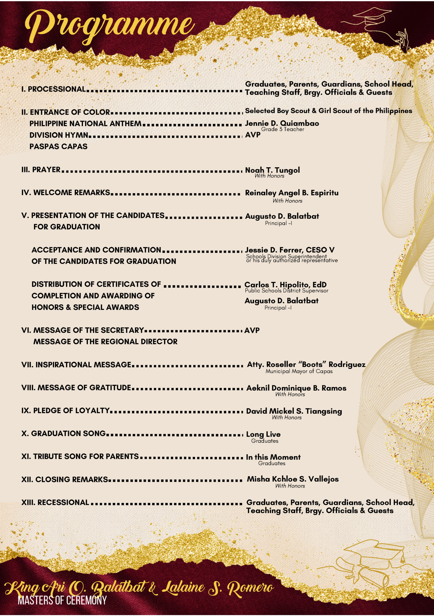 Programme