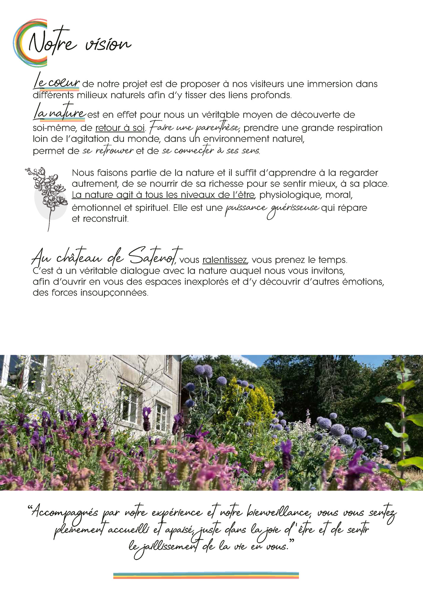 Notre vision