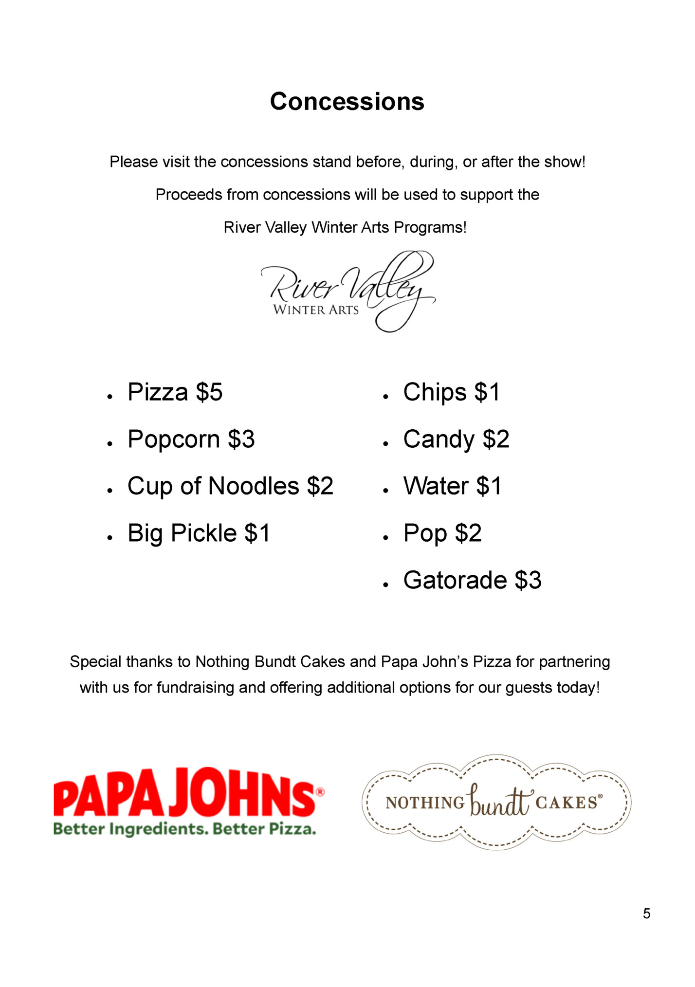 Concessions