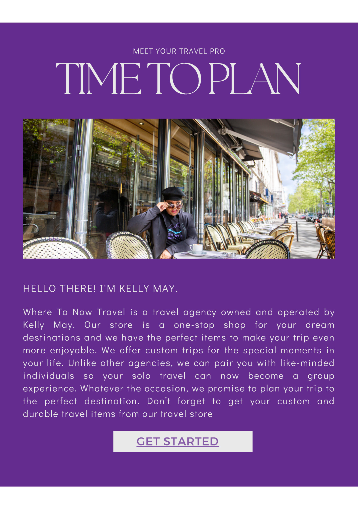 MEET YOUR TRAVEL PRO