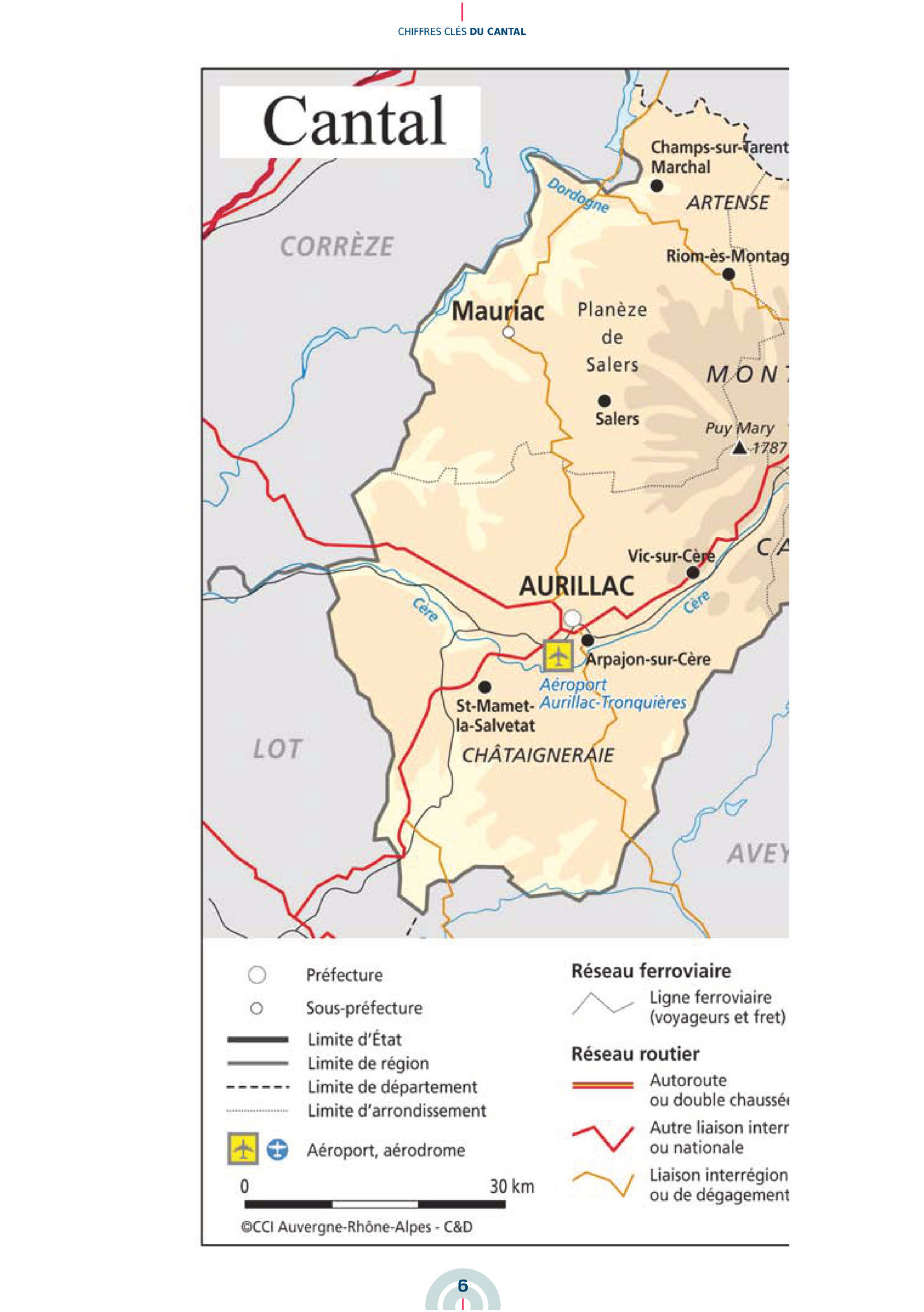 CHIFFRES CLÉS DU CANTAL