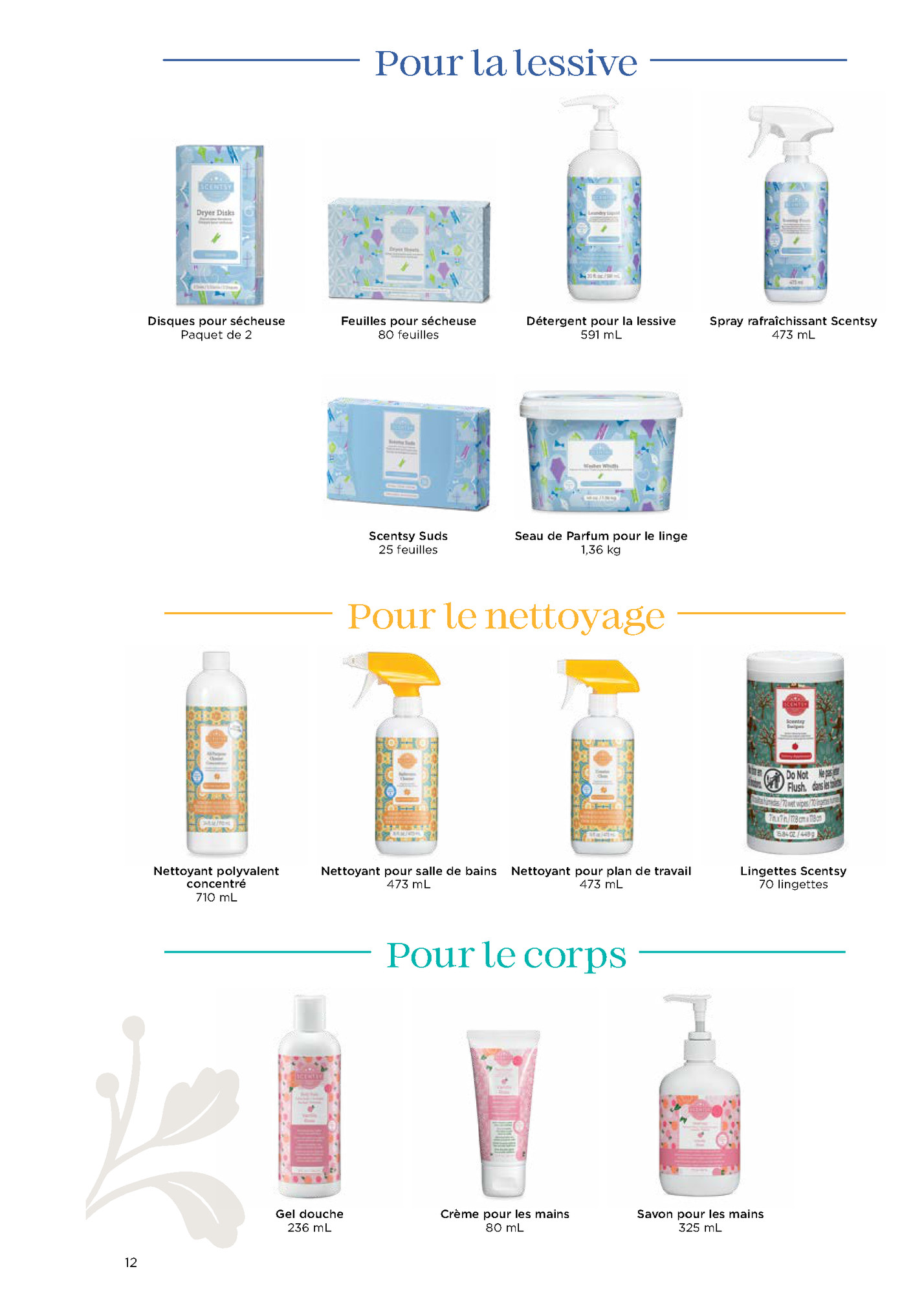 Pour la lessive
