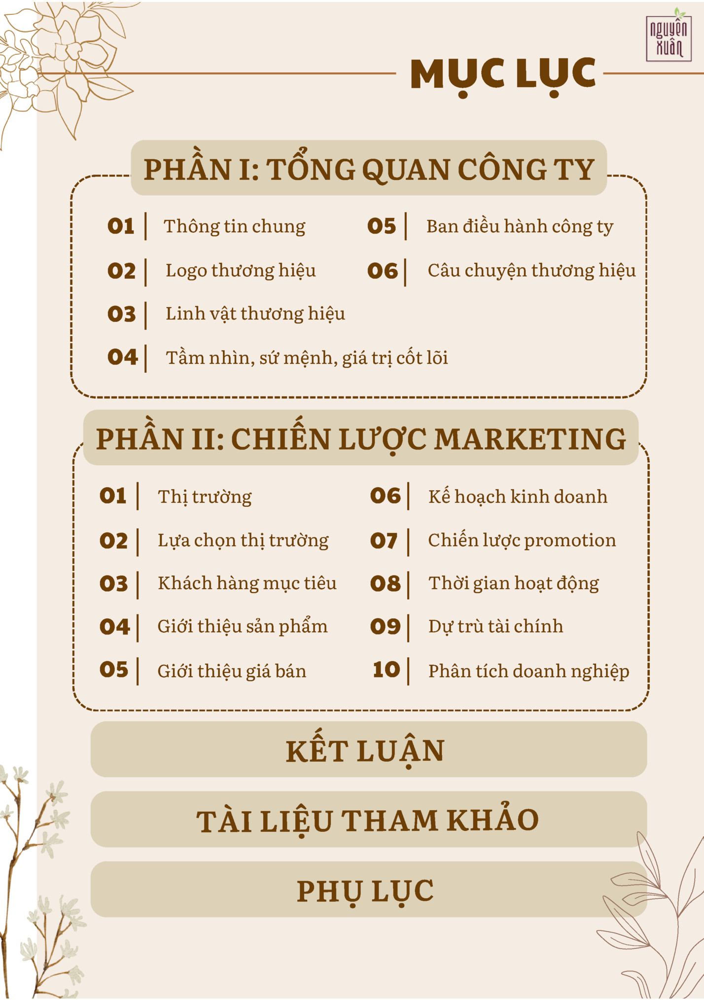 MỤC LỤC